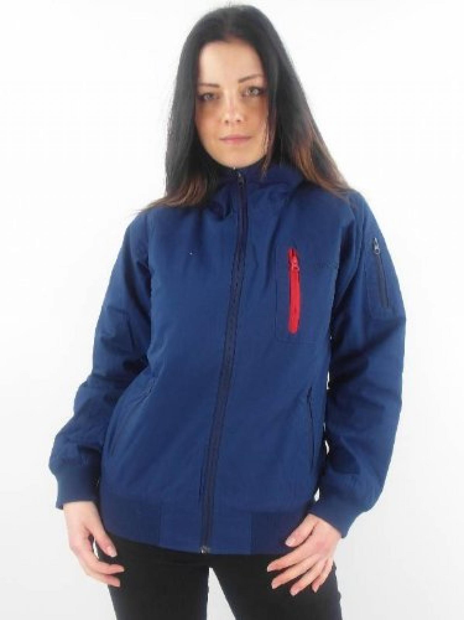 original Mazine Jacke &Uuml;bergangsjacke Dogelle2 dunkelblau Kapuze NEU 