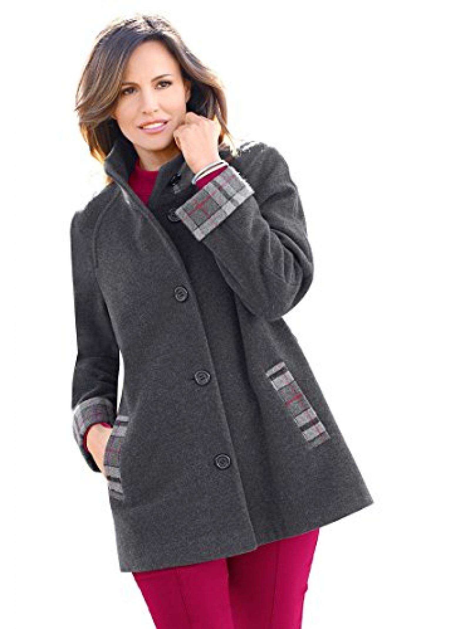 Alessa W.: Damen-Woll-Jacke - anthrazit - 316868 Alessa W.: Damen-Woll-Jacke - anthrazit - 316868