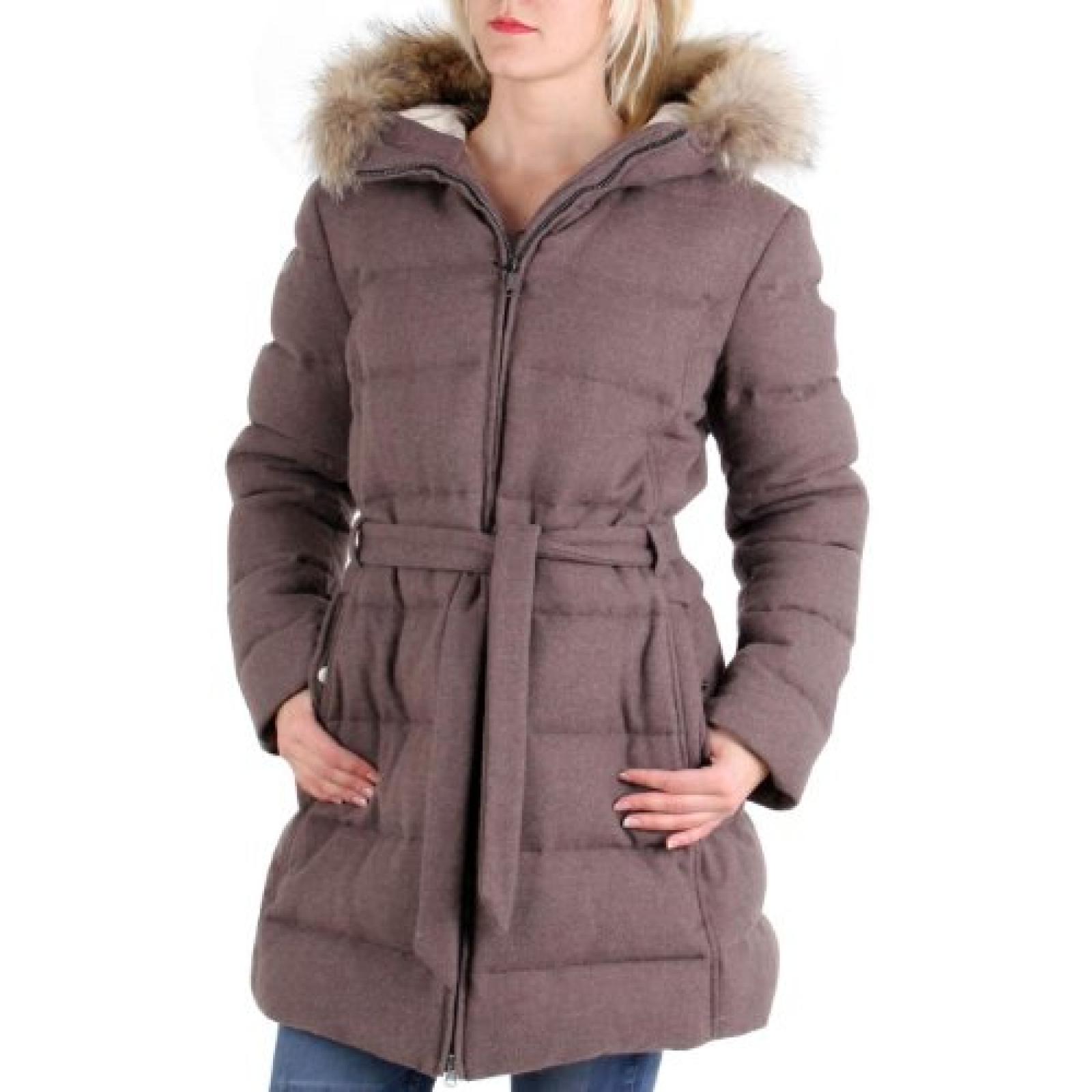 MUSEUM Damen Winter Parka Wool-Down Mikayala Braun 19442 MUSEUM Damen Winter Parka Wool-Down Mikayala Braun 19442
