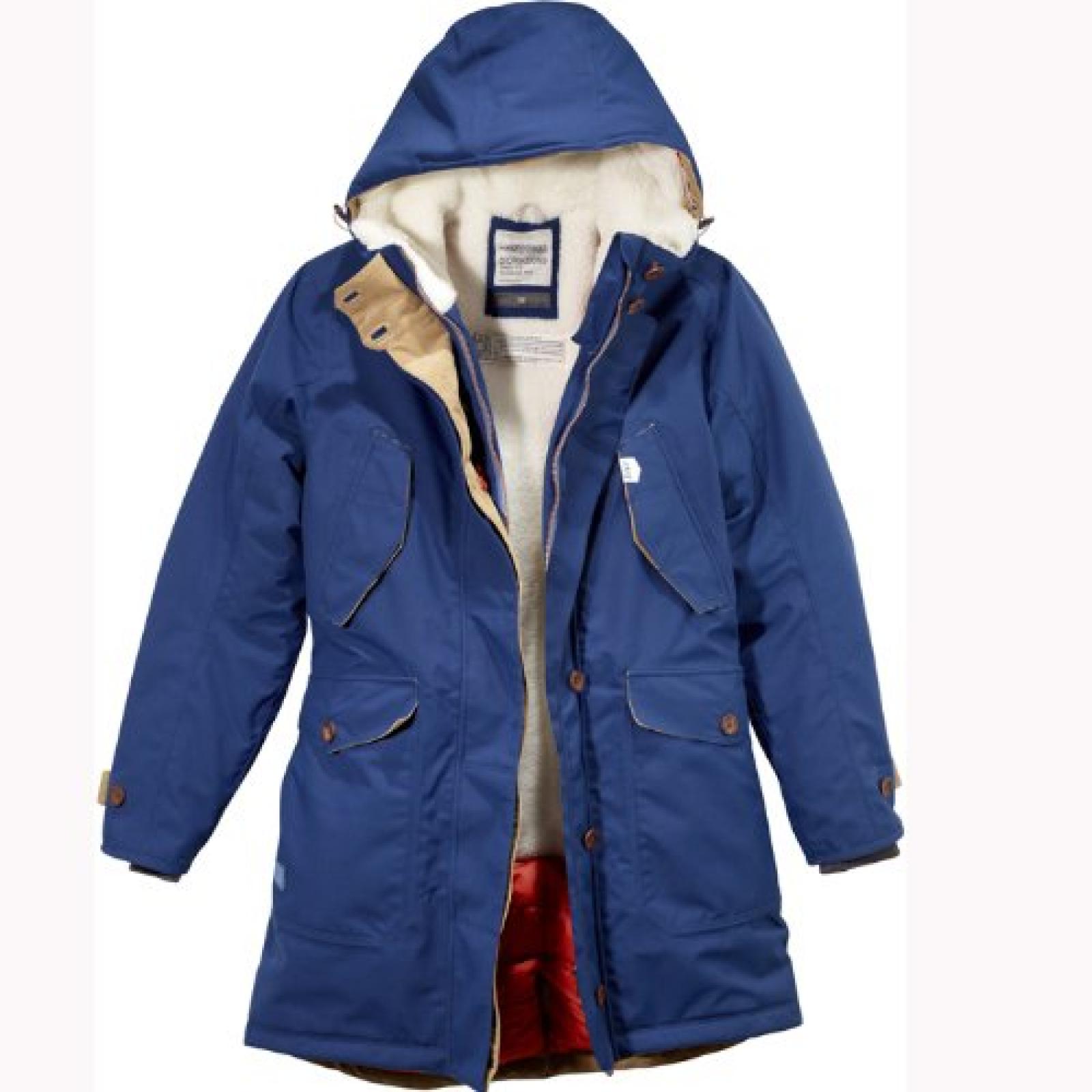 Didriksons Gas&ouml; Lady Parka, Damen Winterjacke, blue - blau 