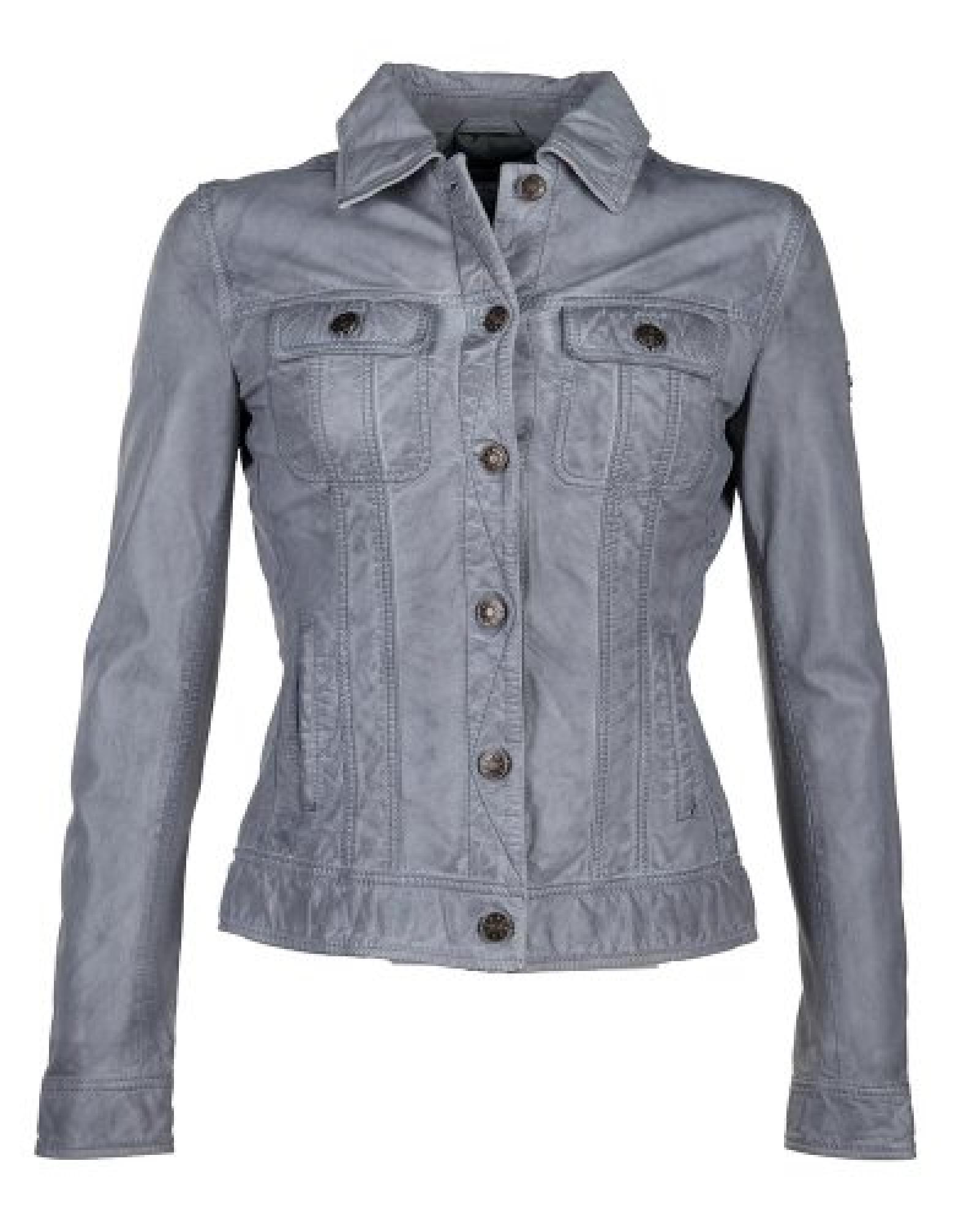 JCC Lederjacke Damen Colt (hellgrau) 