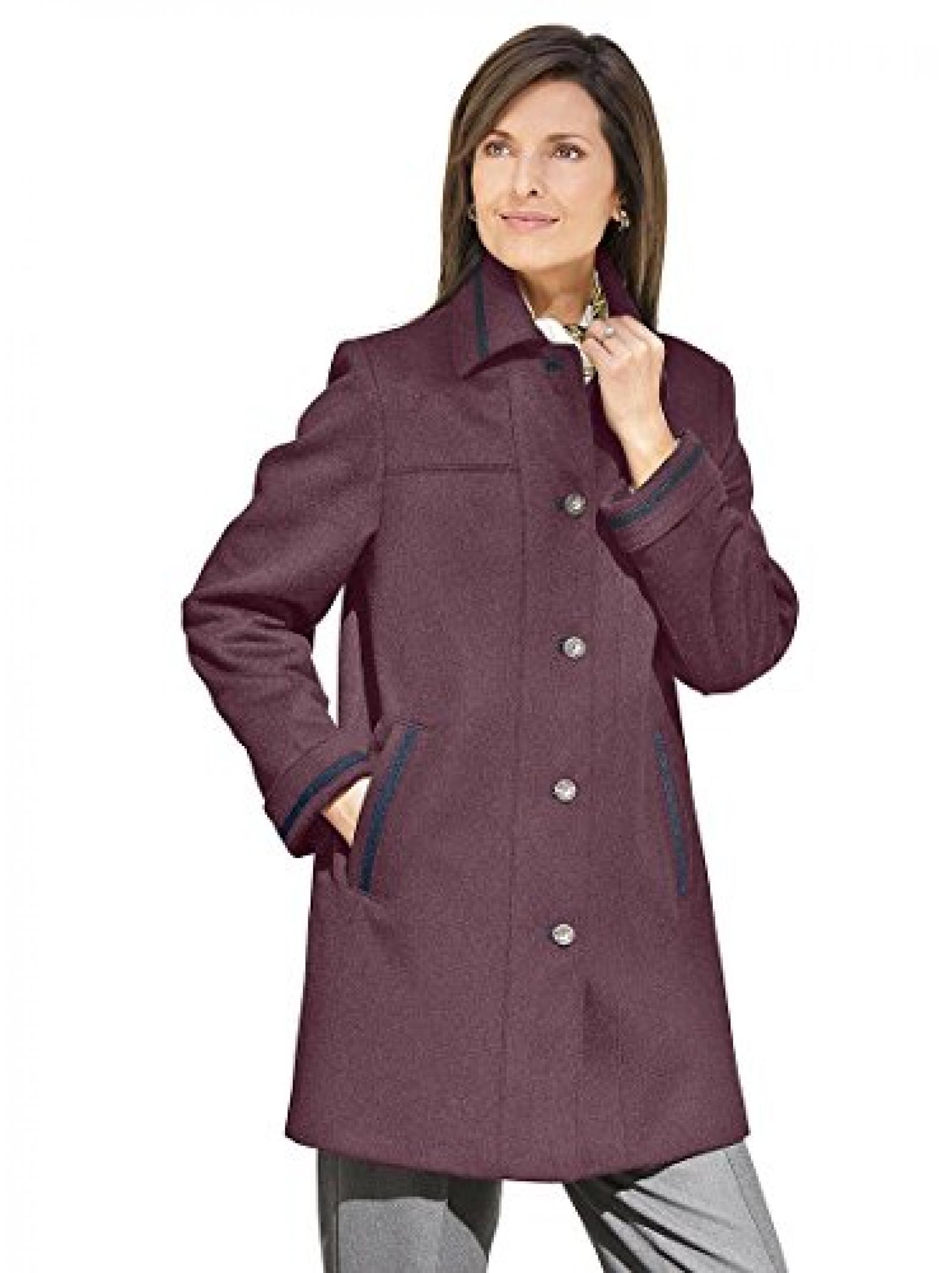 Damen-Loden-Jacke - bordeaux - Witt Weiden - 494781 