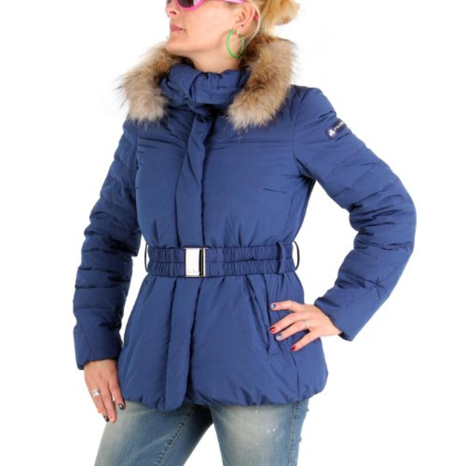 PEUTEREY Damen Winter Daunenjacke Messy Blue 556 PEUTEREY Damen Winter Daunenjacke Messy Blue 556