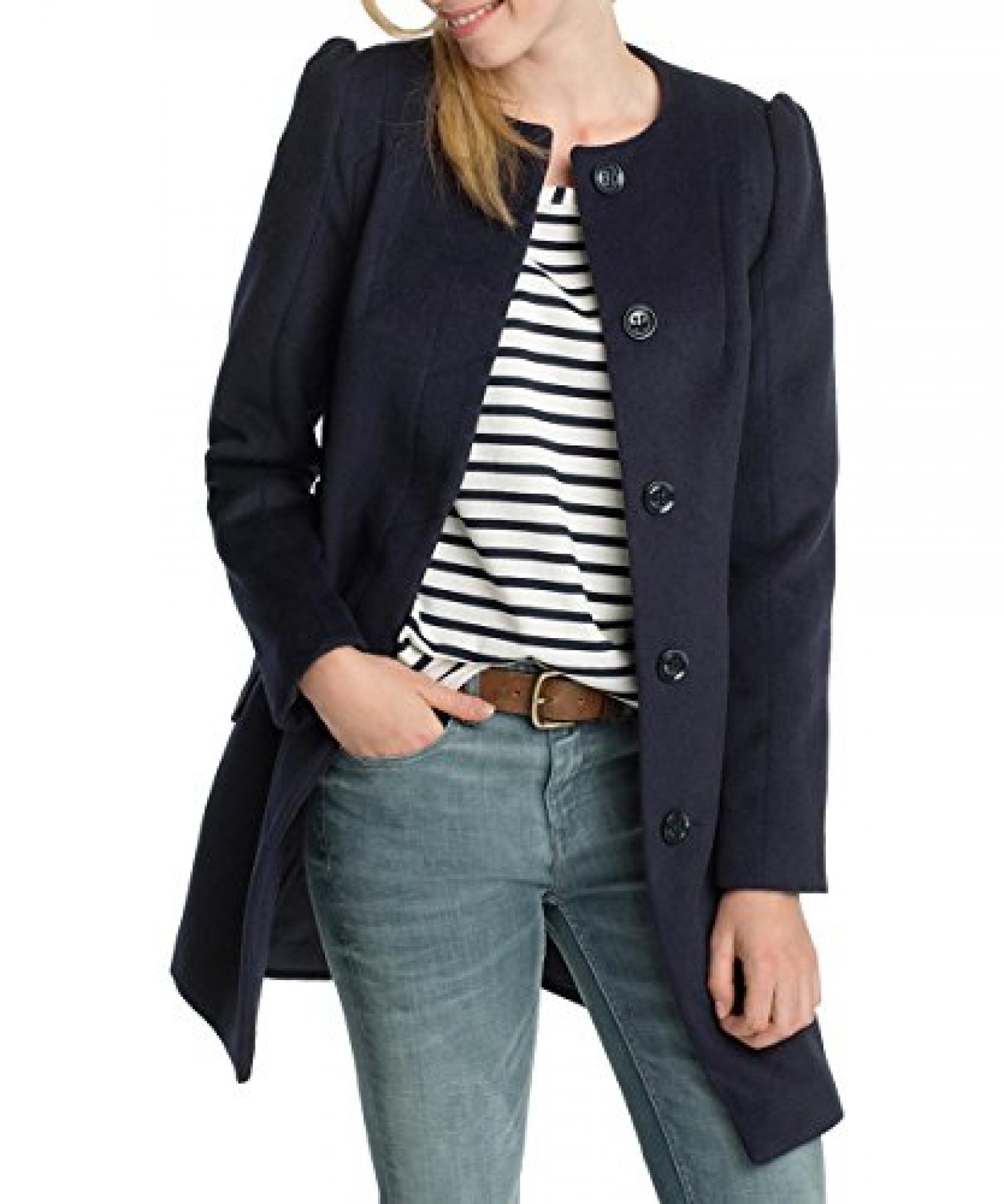 ESPRIT Collection Damen Jacke mit s&uuml;&szlig;en Puff&auml;rmeln 