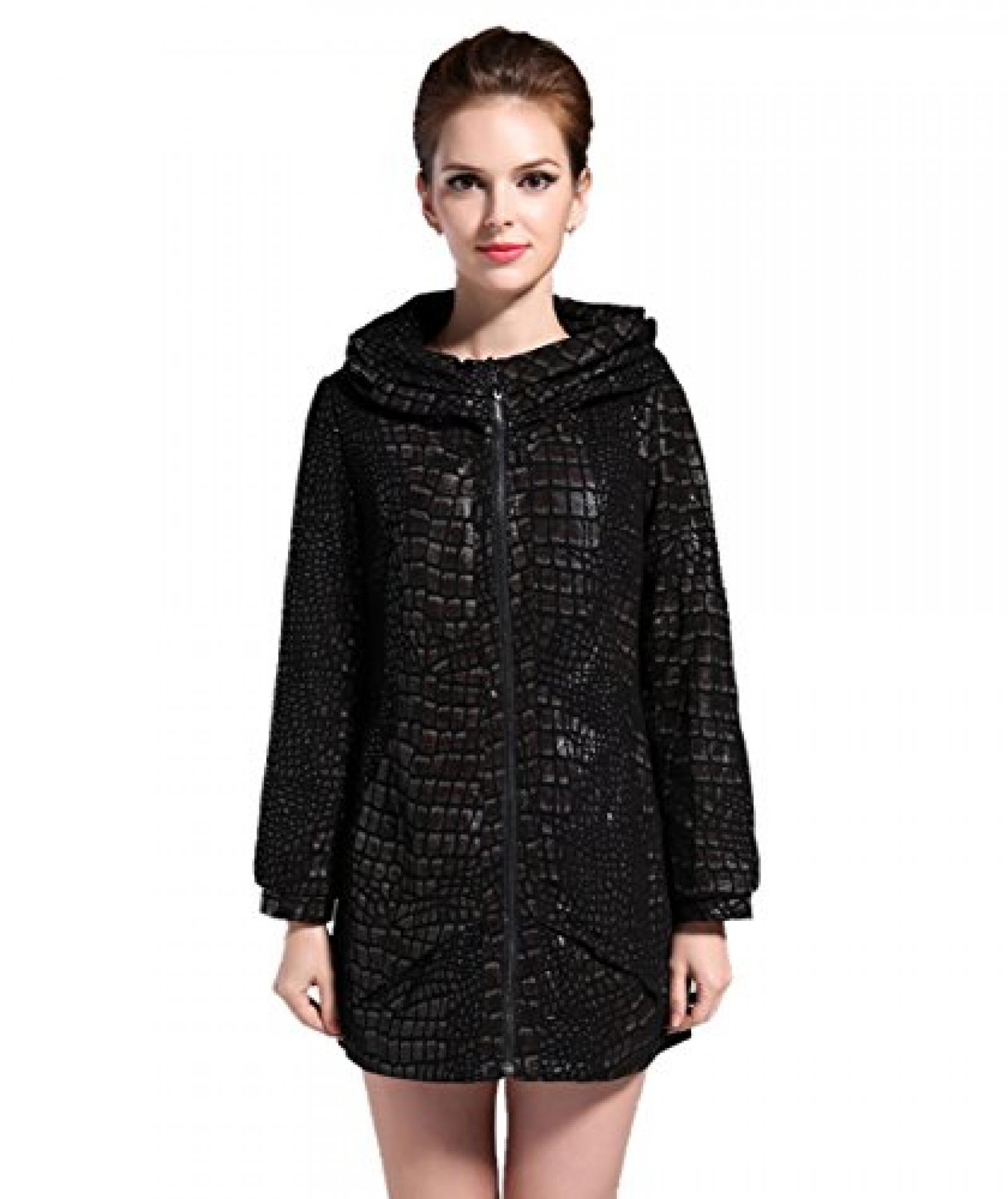 Valin Klassische Priting Lady Schafspelz, echtem Leder Deman Jacken & M&auml;ntel ,Braun 