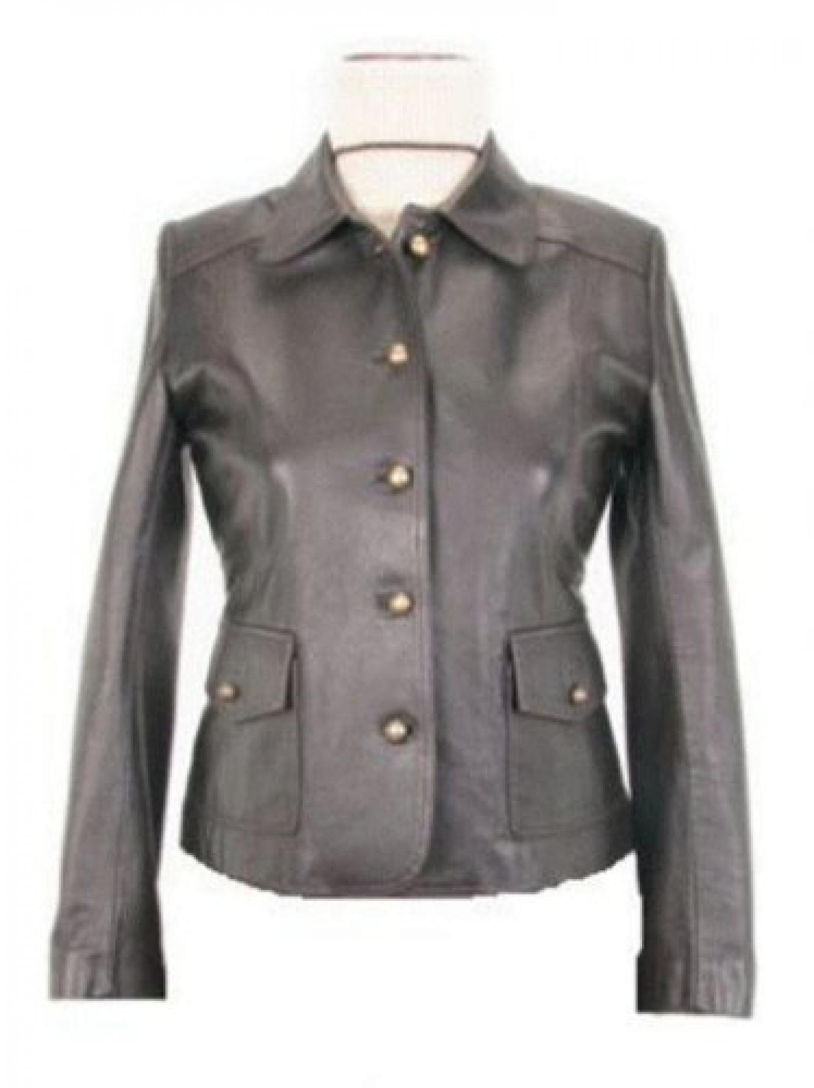 Alpakaandmore Klassische Lamm Nappa Damen Lederjacke schwarz QW152 Alpakaandmore Klassische Lamm Nappa Damen Lederjacke schwarz QW152