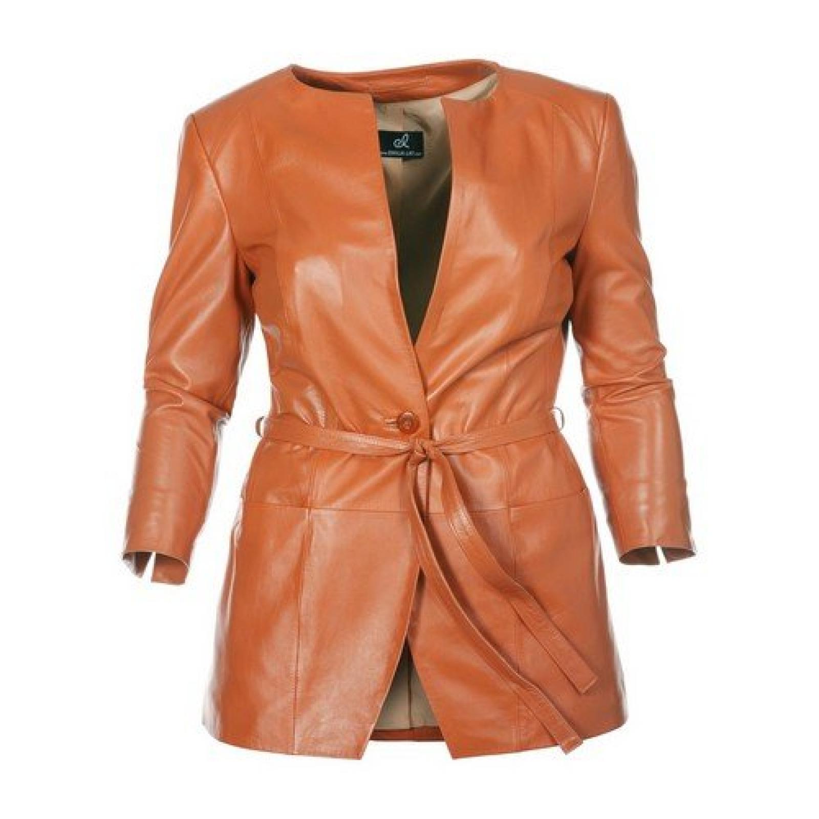 Emilia Lay Lederjacke 894906 Damenmode grosse Gr&ouml;ssen NEU 