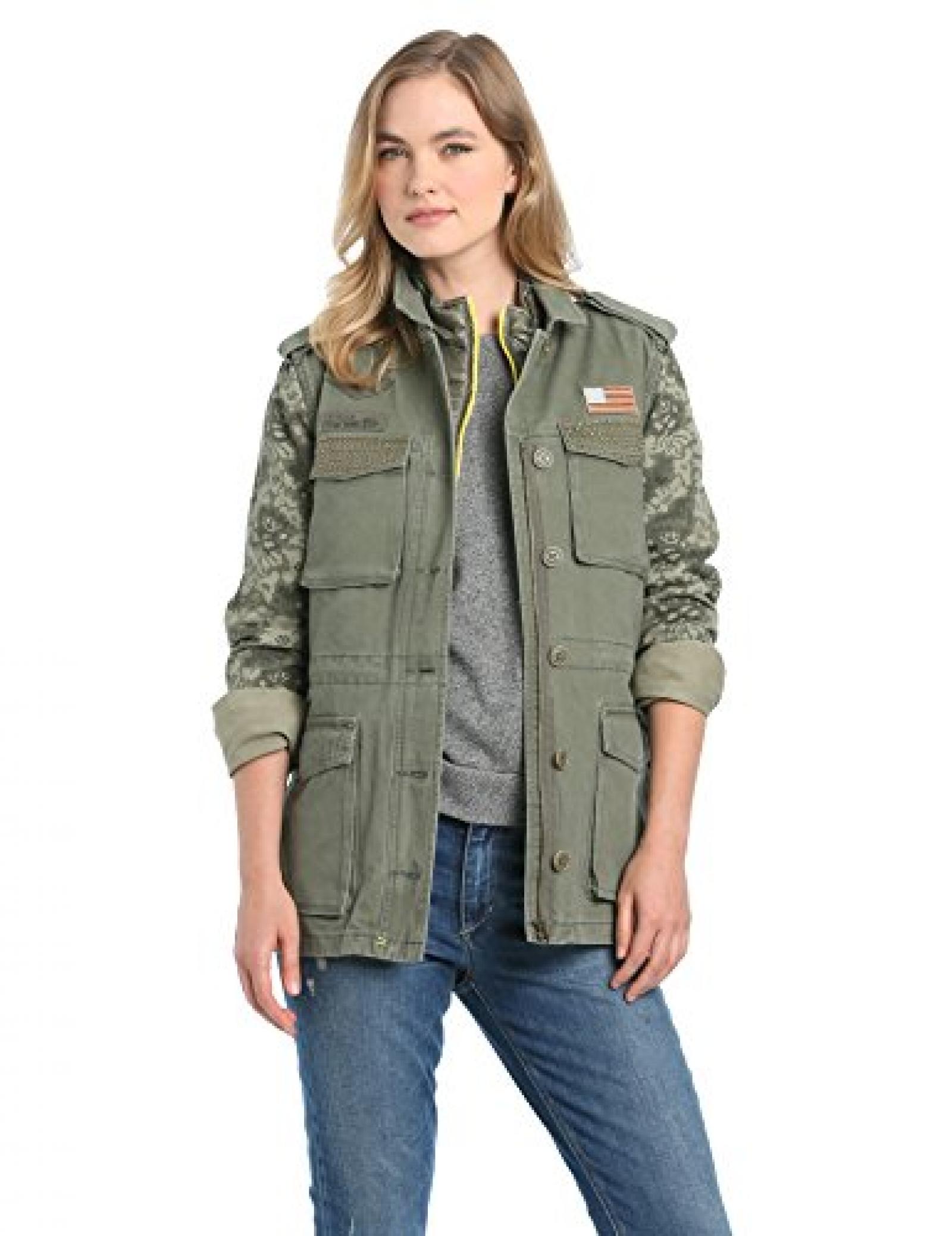 Hilfiger Denim Damen Jacke Natasha 2 in 1 Hilfiger Denim Damen Jacke Natasha 2 in 1