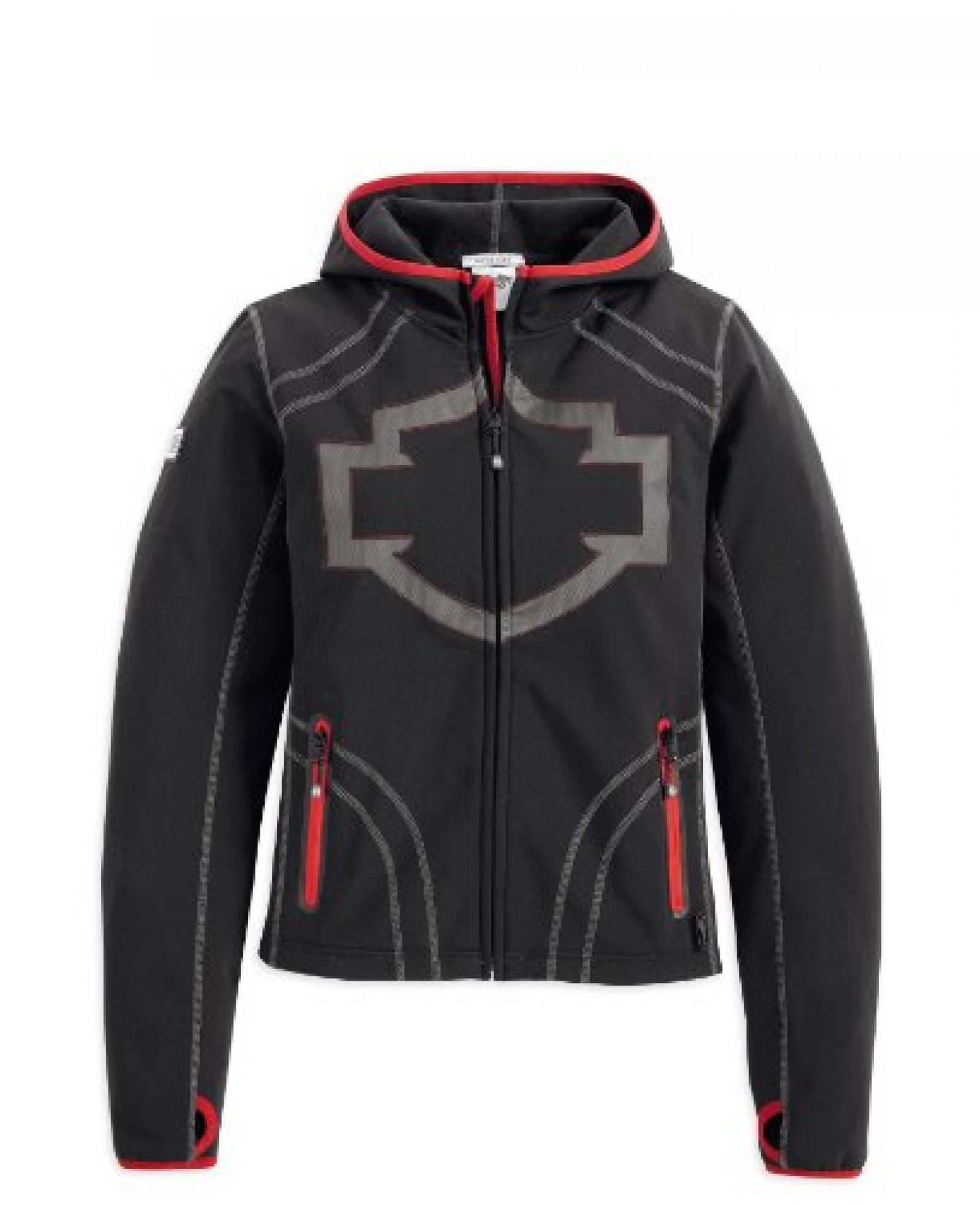Harley-Davidson Velocity RCS Soft Shell Jacket 97350-13VW Damen Outerwear Harley-Davidson Velocity RCS Soft Shell Jacket 97350-13VW Damen Outerwear
