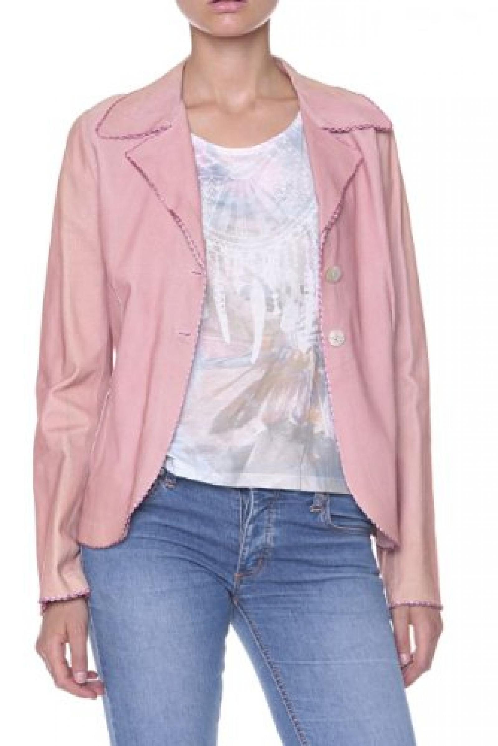 Cristiano di Thiene Collezione Lederjacke , Farbe: Altrosa Cristiano di Thiene Collezione Lederjacke , Farbe: Altrosa