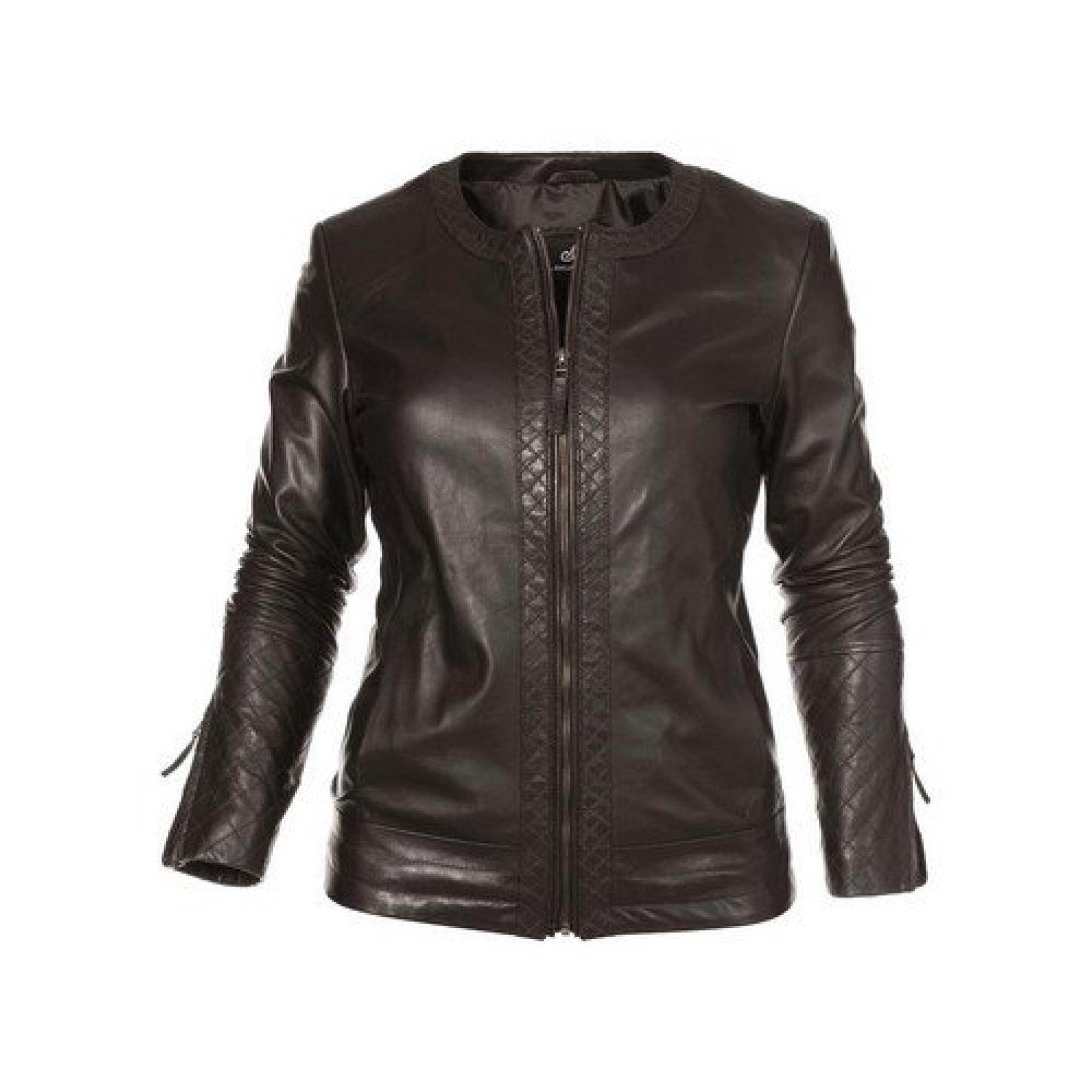 Emilia Lay Lederjacke 734034 Damenmode grosse Grössen NEU Emilia Lay Lederjacke 734034 Damenmode grosse Grössen NEU