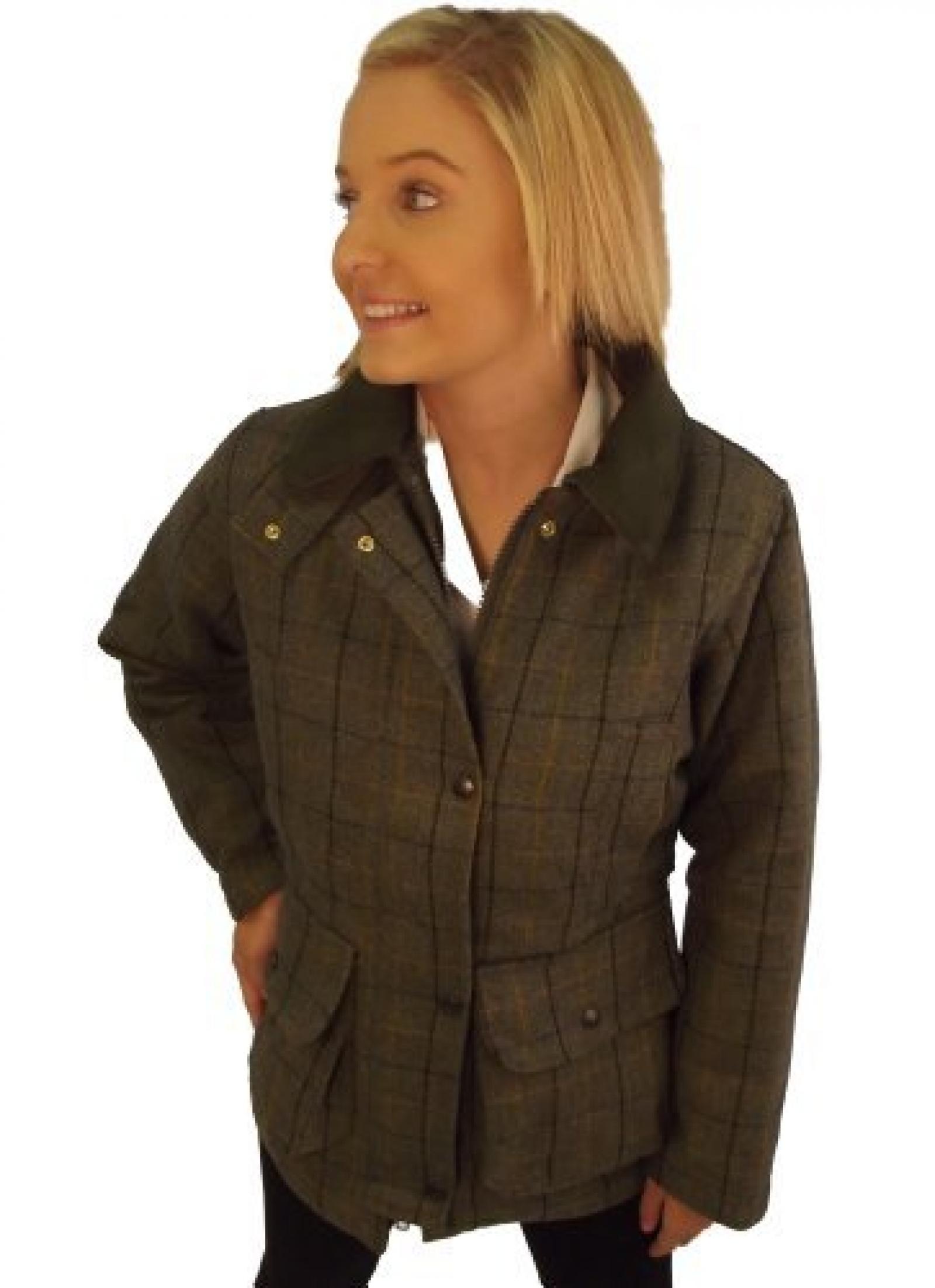 Campbell Cooper Neue Damenjacke Original Geschnittene Tweed Jacke F&uuml;r Drau&szlig;en 