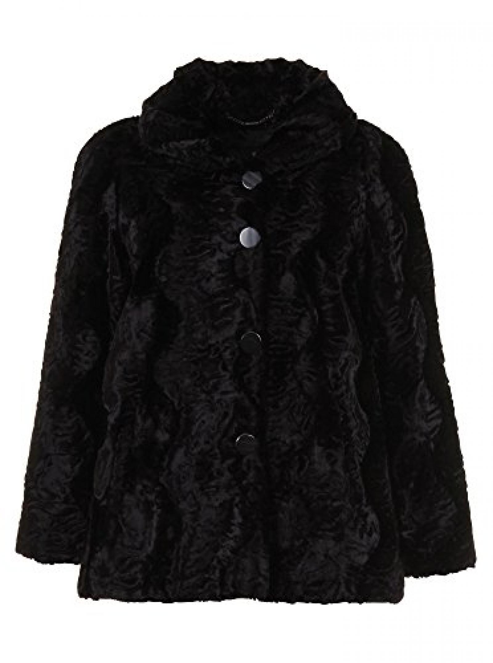 Baronia - Damen - schwarze Jacke mit Samtglanz Baronia - Damen - schwarze Jacke mit Samtglanz