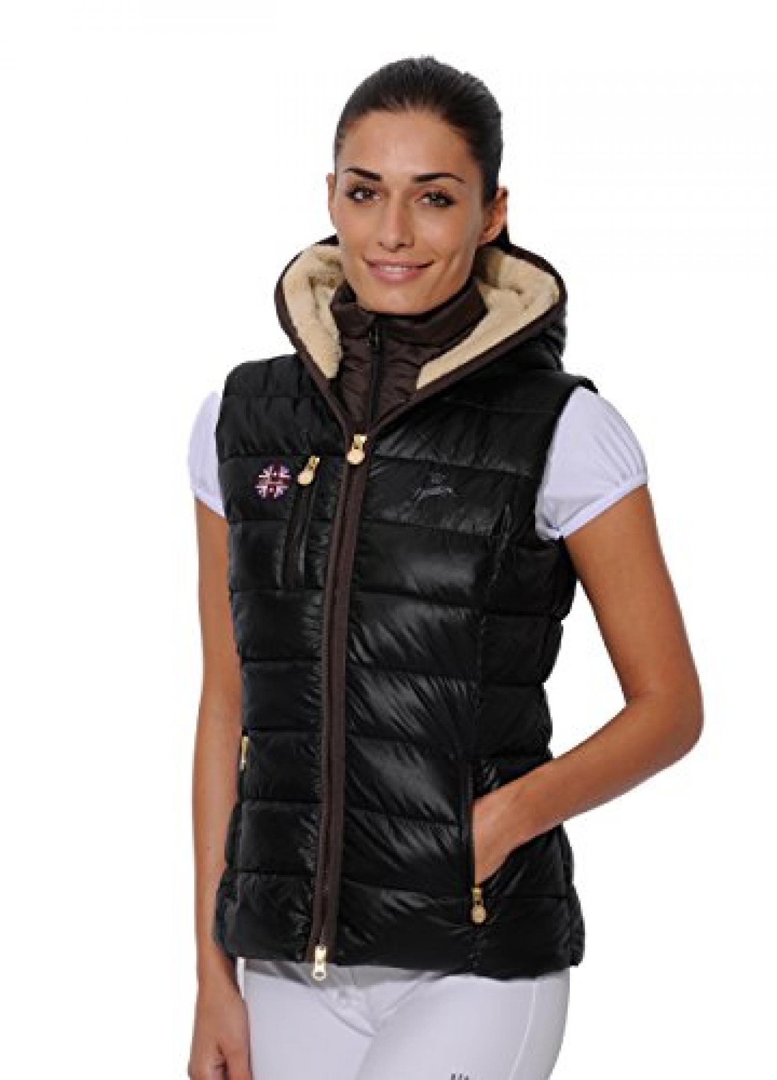 Spooks Weste Double Vest black XS-XXL Spooks Weste Double Vest black XS-XXL