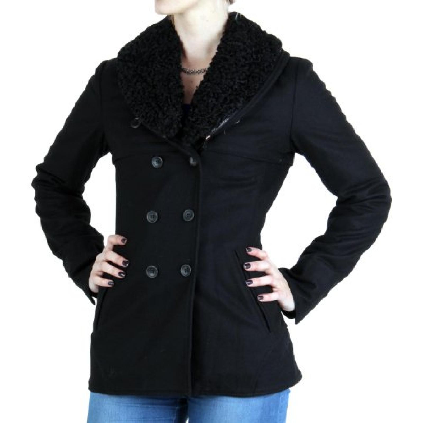 PEUTEREY AIGUILLE NOIRE Damen Caban Concret II Schwarz AGD0014-2 PEUTEREY AIGUILLE NOIRE Damen Caban Concret II Schwarz AGD0014-2