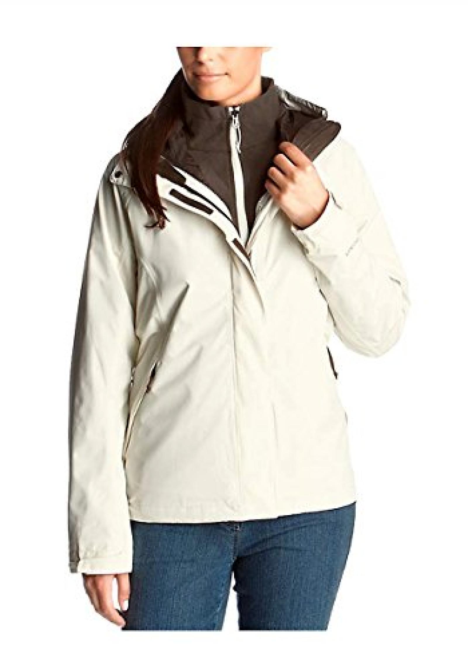 THE NORTH FACE Damen-Jacke 3-in-1-Funktionsjacke Weiß THE NORTH FACE Damen-Jacke 3-in-1-Funktionsjacke Weiß
