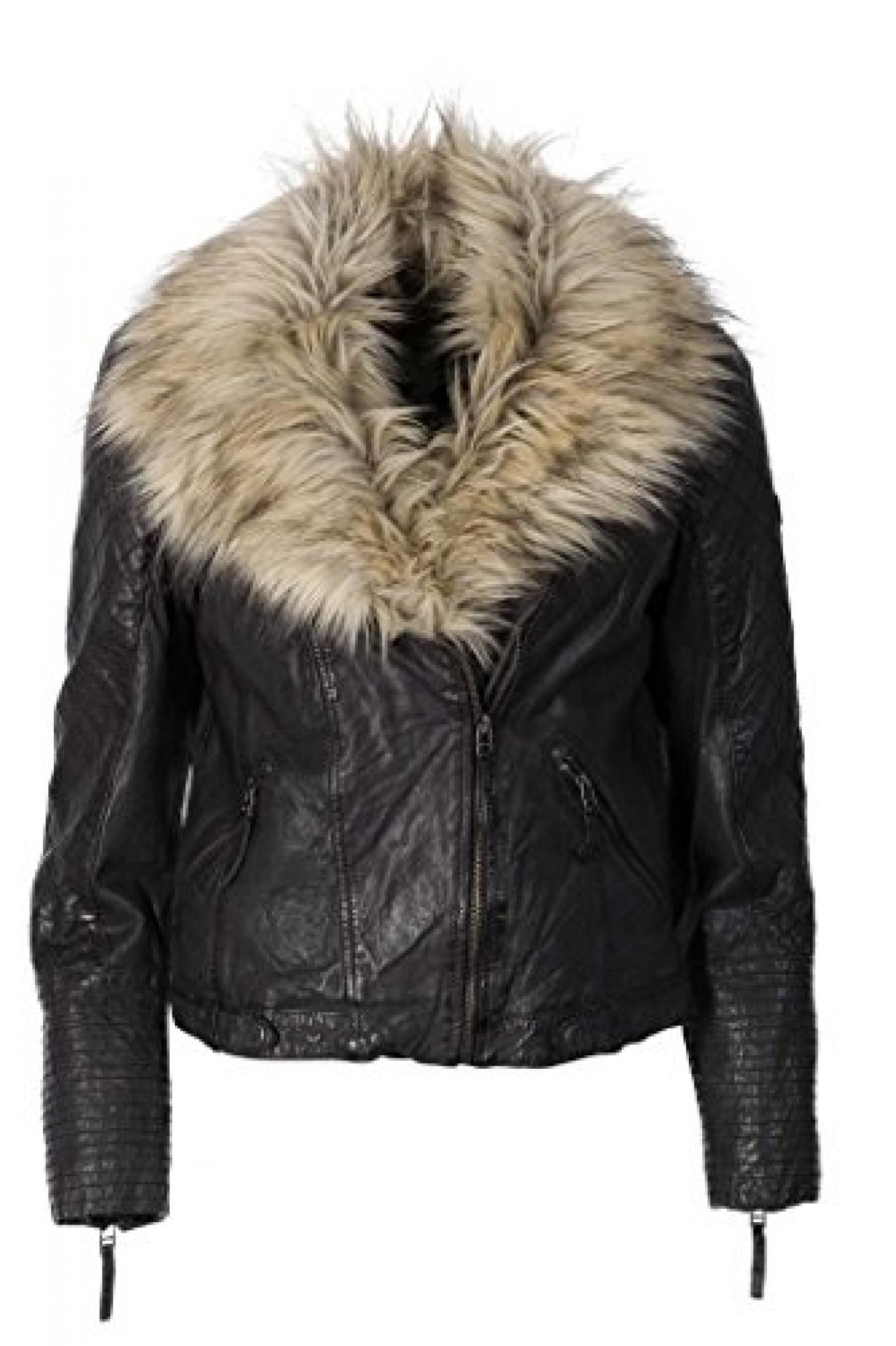 Susa LDDV W Antra Gipsy Lederjacke, Damen, Outerwear Susa LDDV W Antra Gipsy Lederjacke, Damen, Outerwear