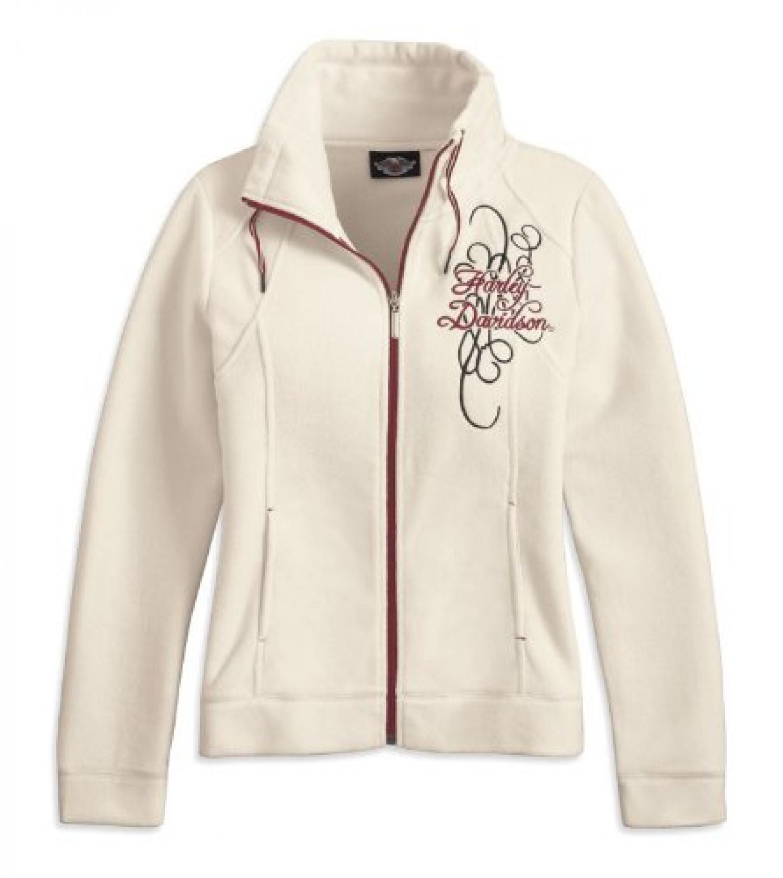 Harley-Davidson Vlies Jacke 96123-12VW Damen Sweater Harley-Davidson Vlies Jacke 96123-12VW Damen Sweater