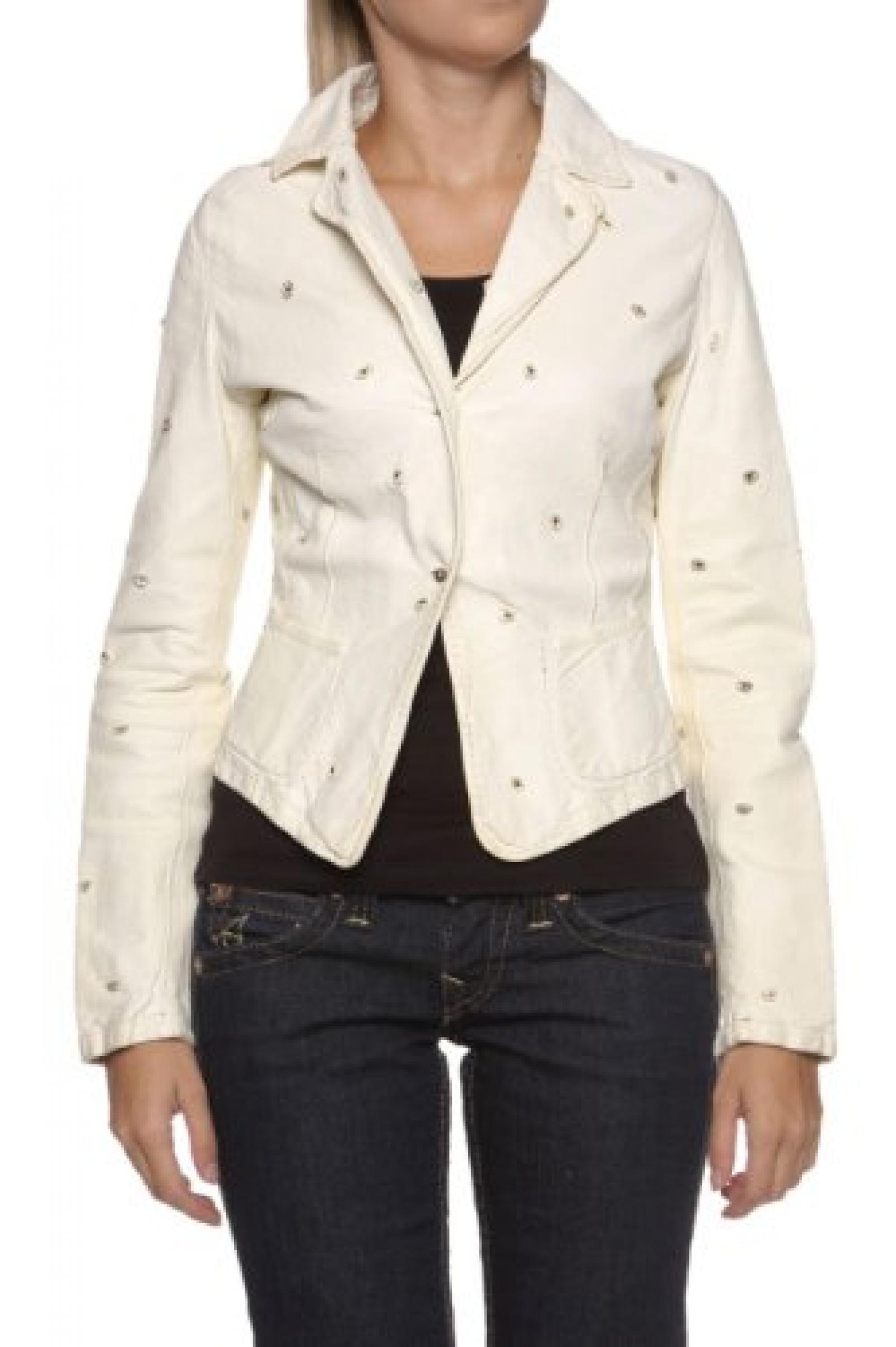 Paolo Sperotto Lederjacke FLORET, Farbe: Creme Paolo Sperotto Lederjacke FLORET, Farbe: Creme
