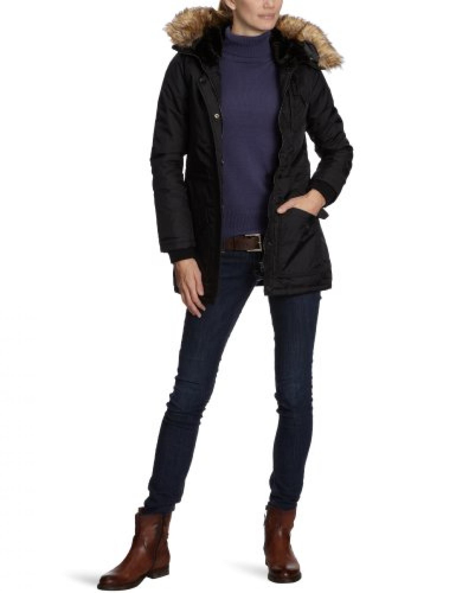 Schott NYC Damen Jacke JKTKAYA3W, Kapuze (nicht abnehmbar) 