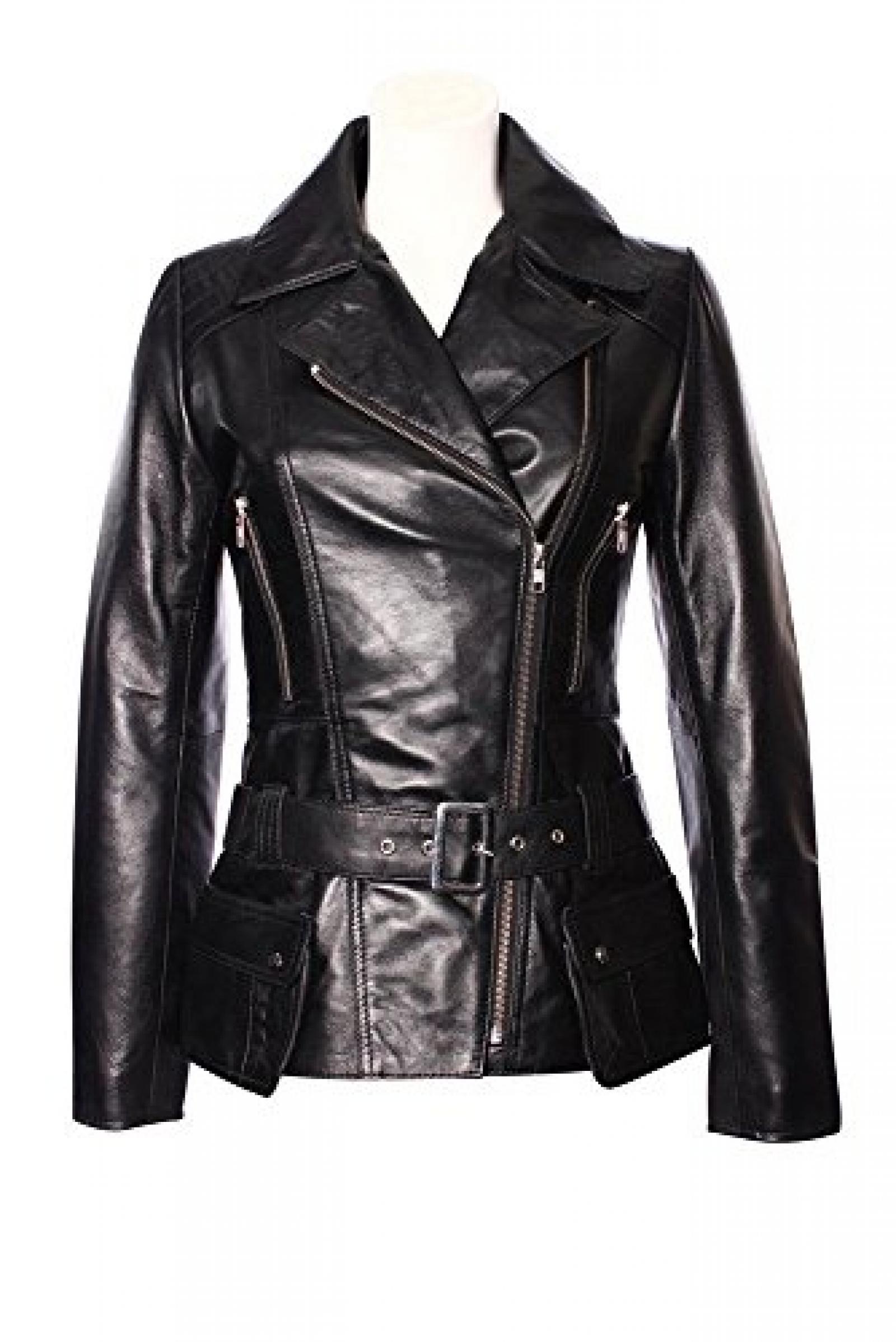 2812 Damen Schwarz Weinlese -Radfahrer- Art-Designer- Echt Walknappa Lederjacken 2812 Damen Schwarz Weinlese -Radfahrer- Art-Designer- Echt Walknappa Lederjacken