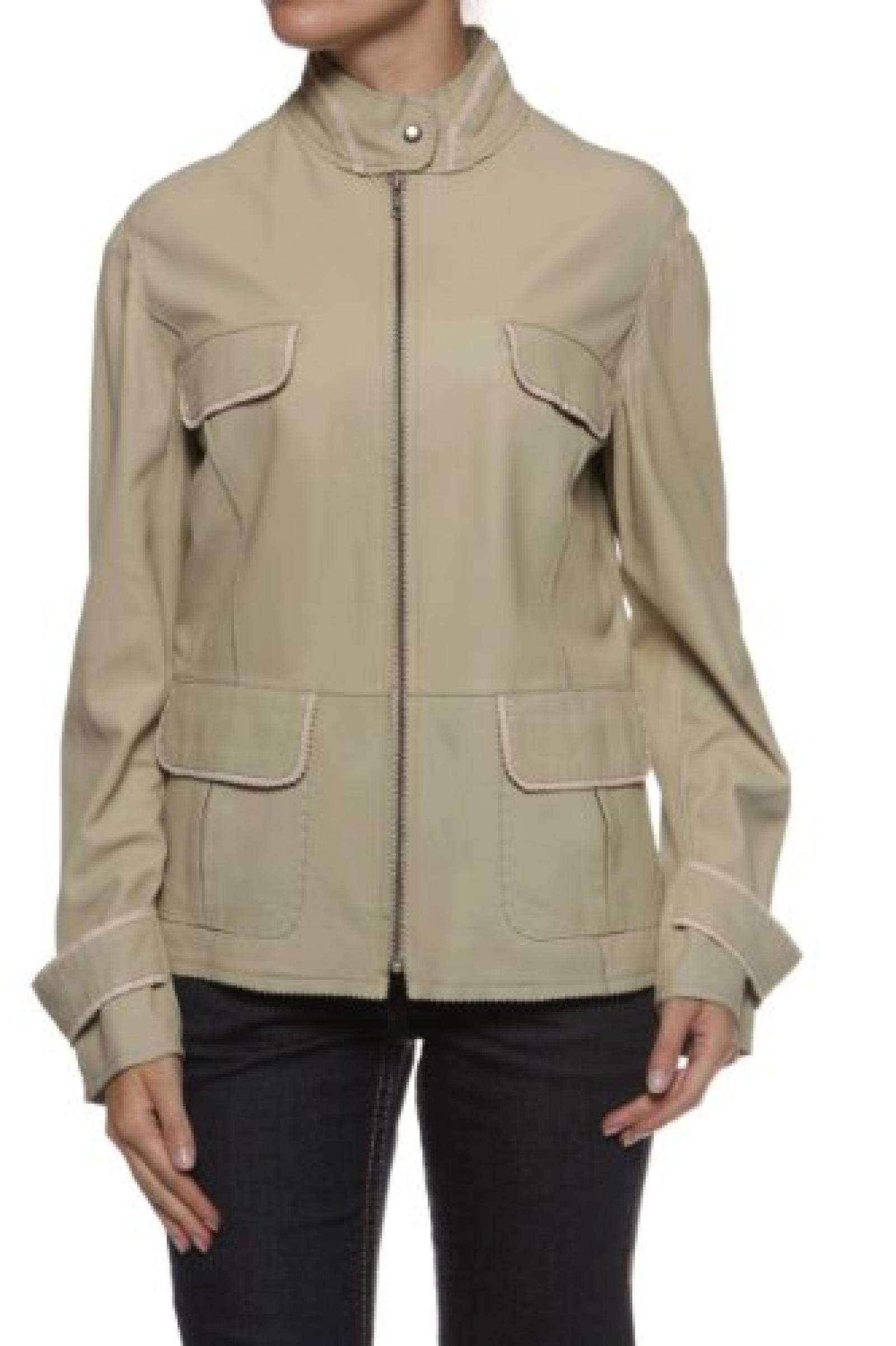 Cristiano di Thiene Lederjacke BRUNA, Farbe: Hellgruen Cristiano di Thiene Lederjacke BRUNA, Farbe: Hellgruen