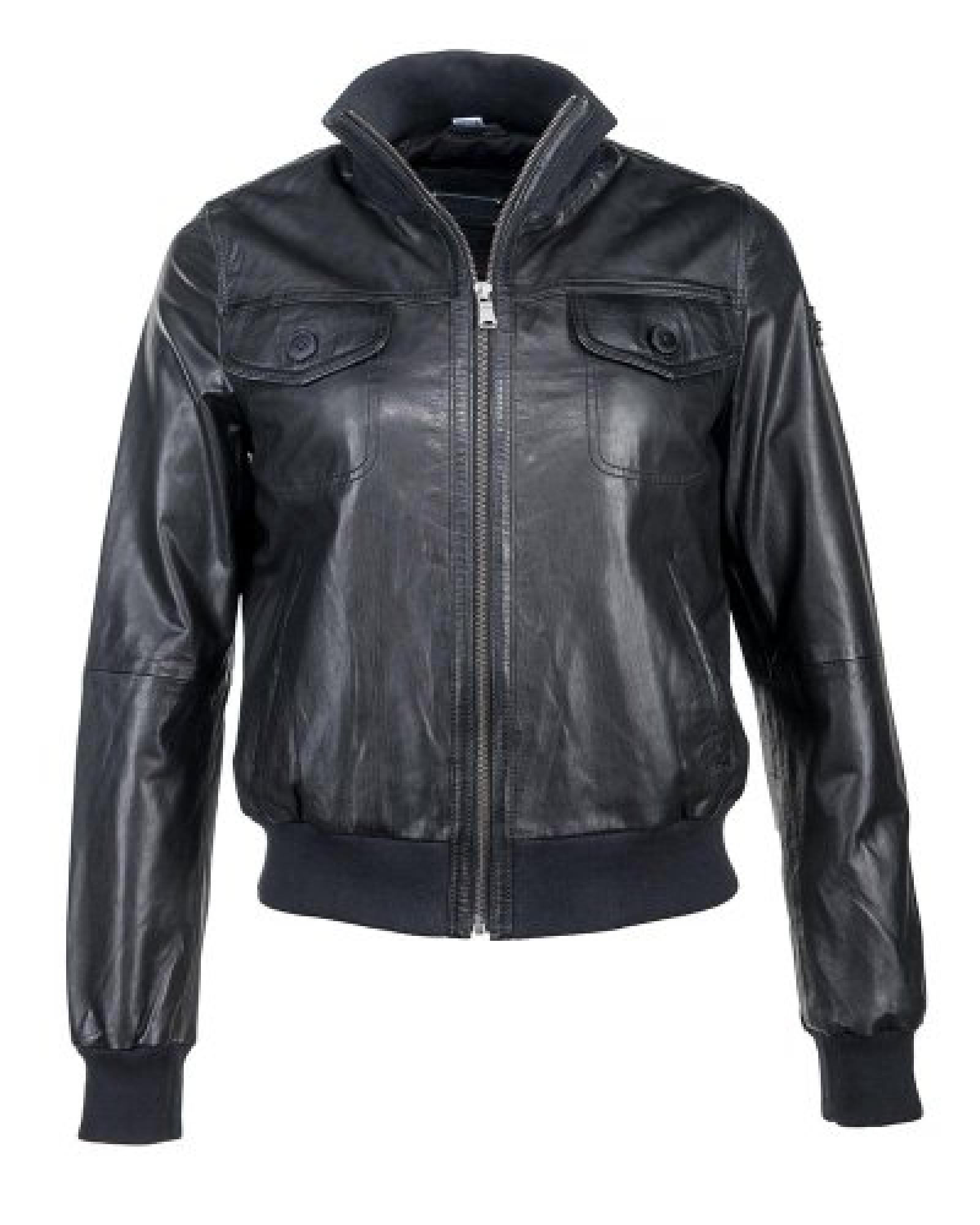 JCC Lederblouson Damen (Schwarz) JCC Lederblouson Damen (Schwarz)