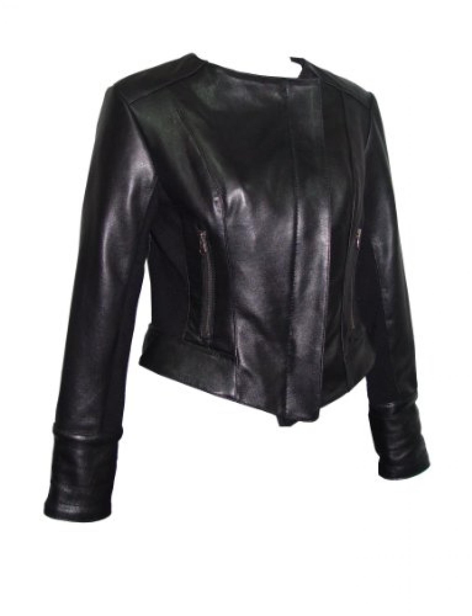 Nettailor FREE tailoring Women PLUS SZ 4070 Leather Moto Jacket Collarless Nettailor FREE tailoring Women PLUS SZ 4070 Leather Moto Jacket Collarless
