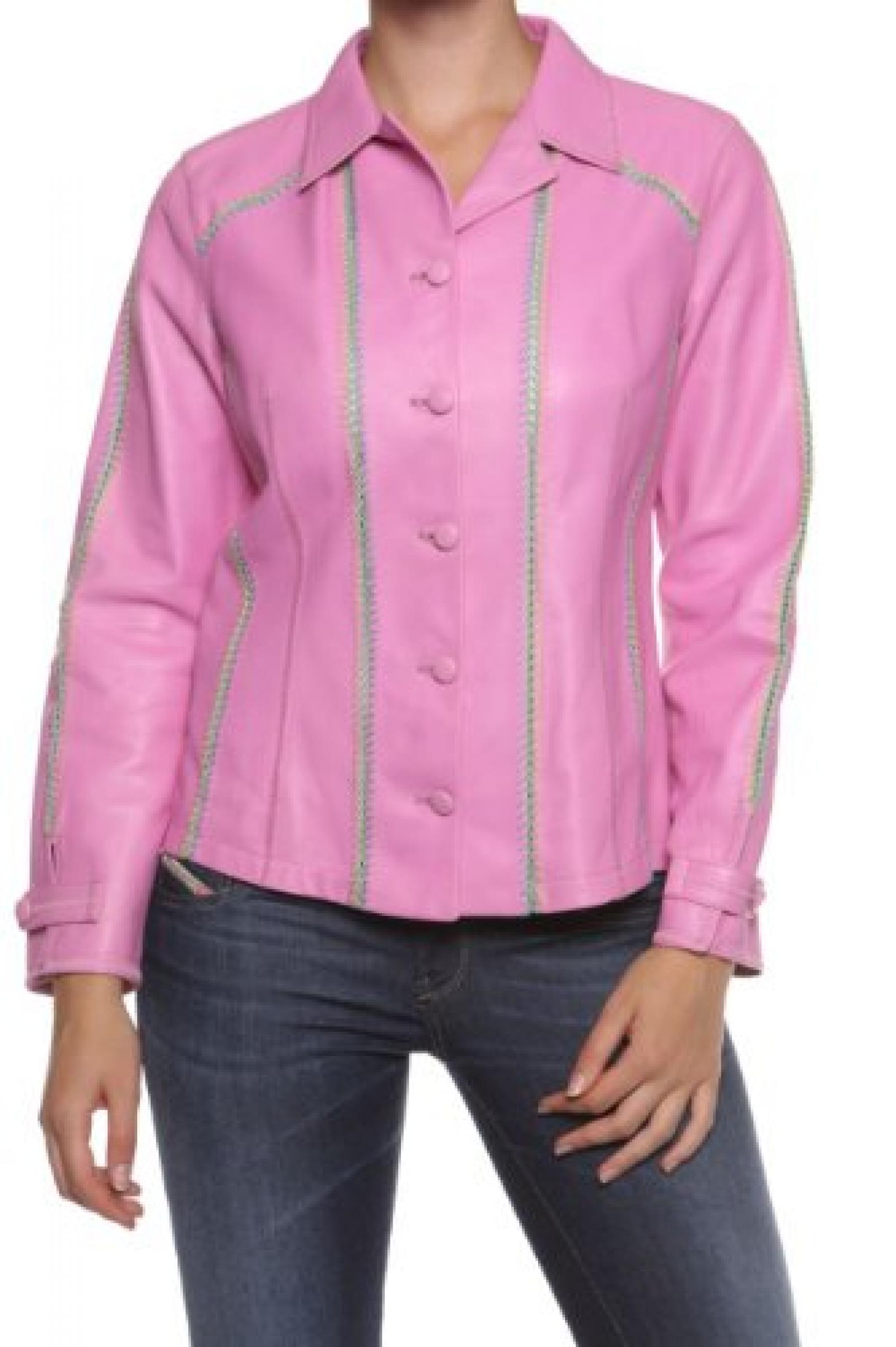 Tomaso Stefanelli Lederjacke IMILIA, Farbe: Flieder Tomaso Stefanelli Lederjacke IMILIA, Farbe: Flieder