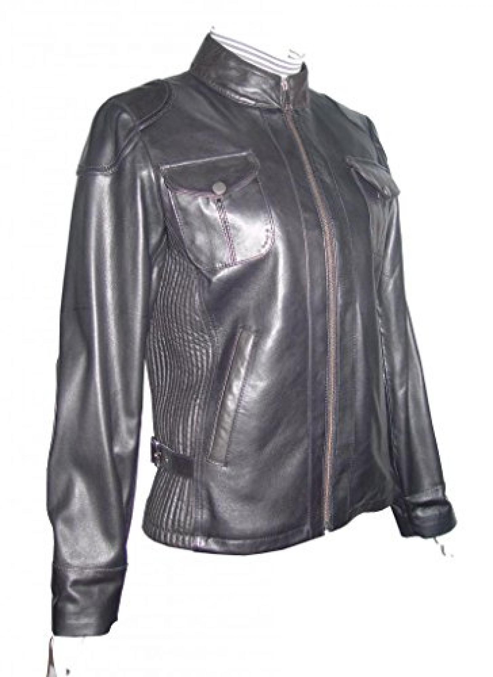 Paccilo FREE tailoring Women 4047 Plus Size Lambskin Leather Motorcycle Jacket Paccilo FREE tailoring Women 4047 Plus Size Lambskin Leather Motorcycle Jacket