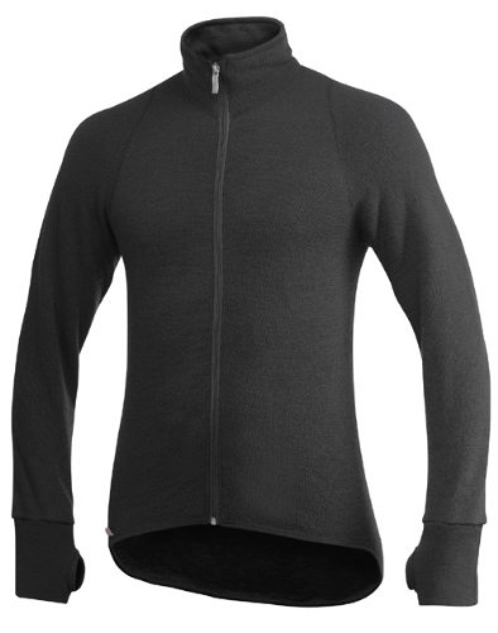 Woolpower - Full Zip Jacket 400 (Unisex) - Wolljacke - Black (Unisex - Erwachsene) 