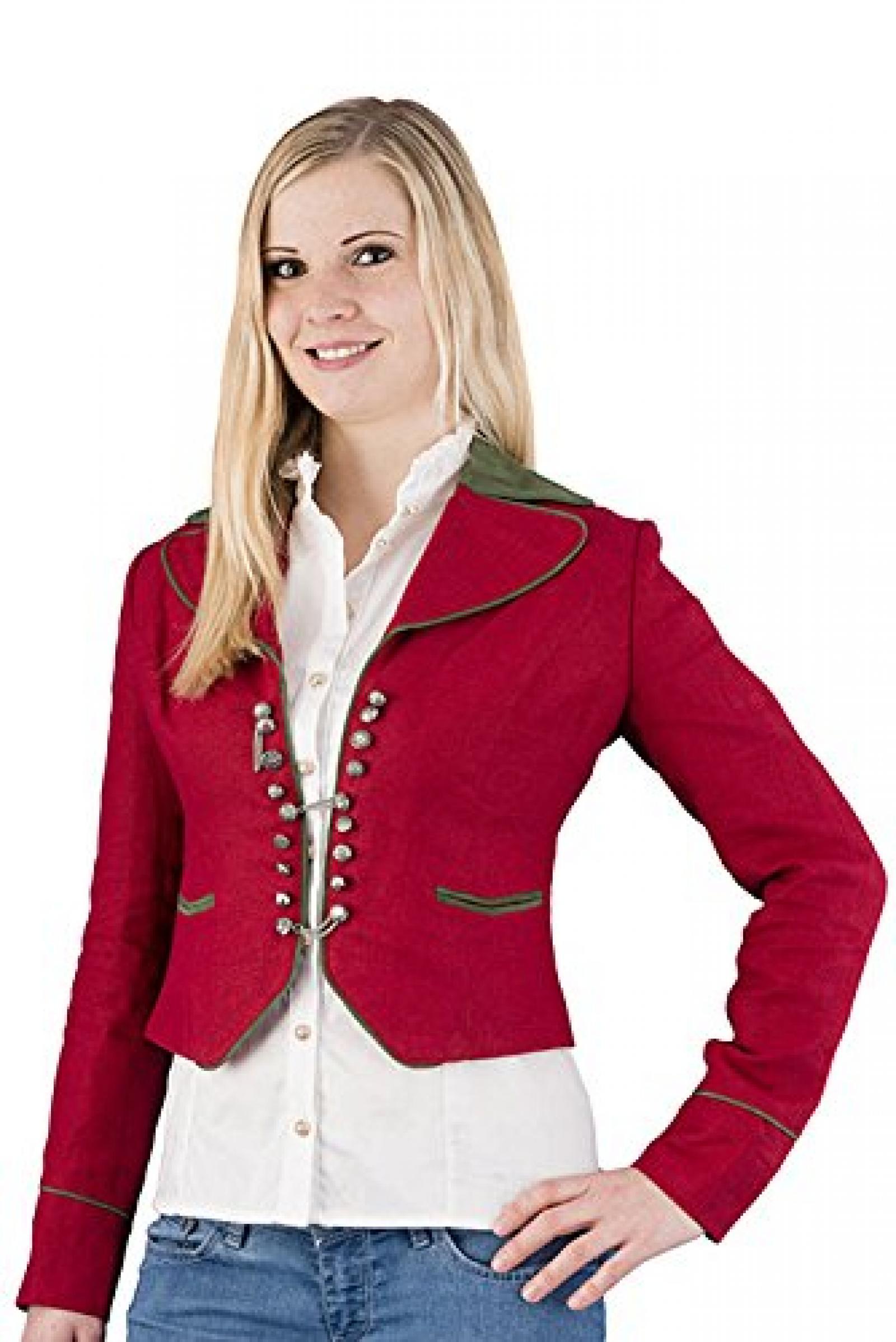 Trachtenjacke Nannerl rot Trachtenjacke Nannerl rot