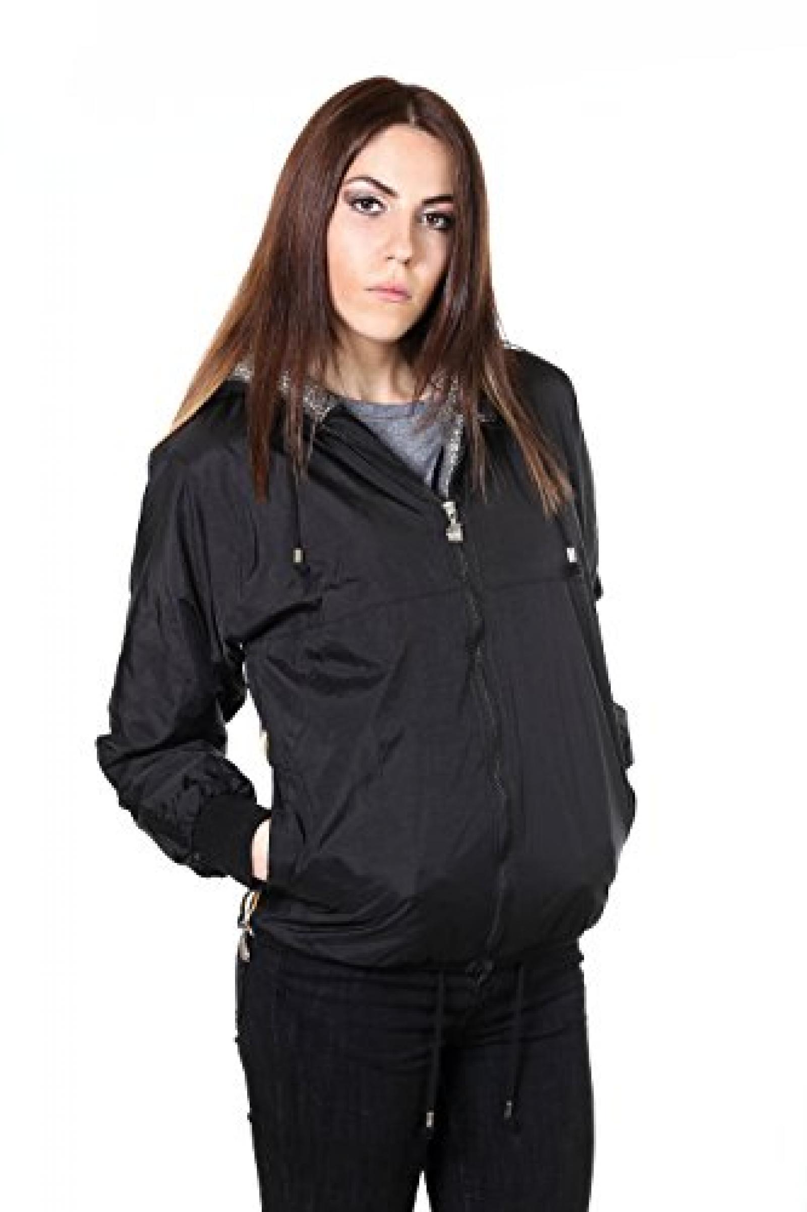 K-Way Giubbotto Donna Remix Claudette Silver Wool Tg L K-Way Giubbotto Donna Remix Claudette Silver Wool Tg L