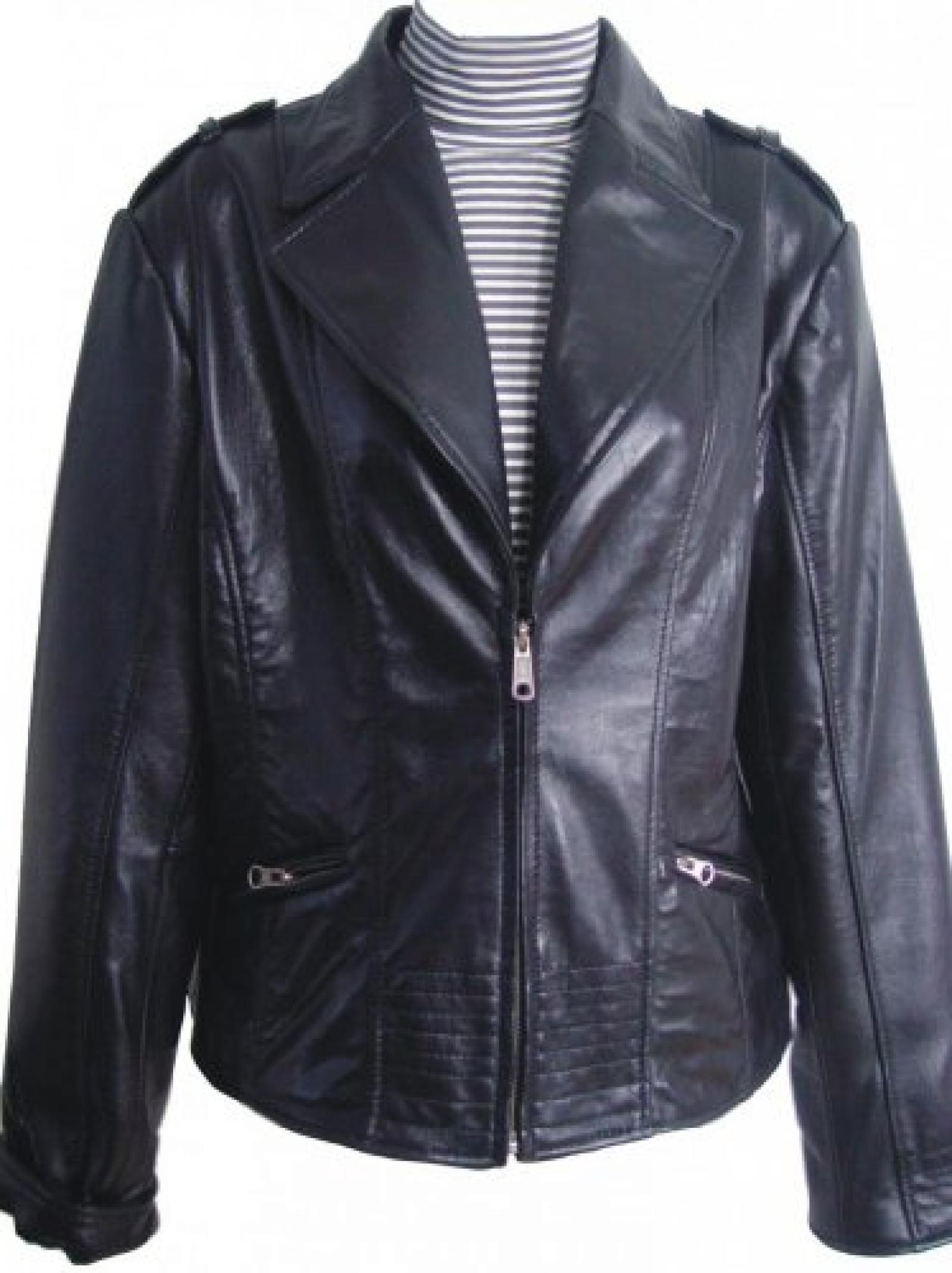 Paccilo FREE tailoring Women 4013 Lambskin Leather Jacket 