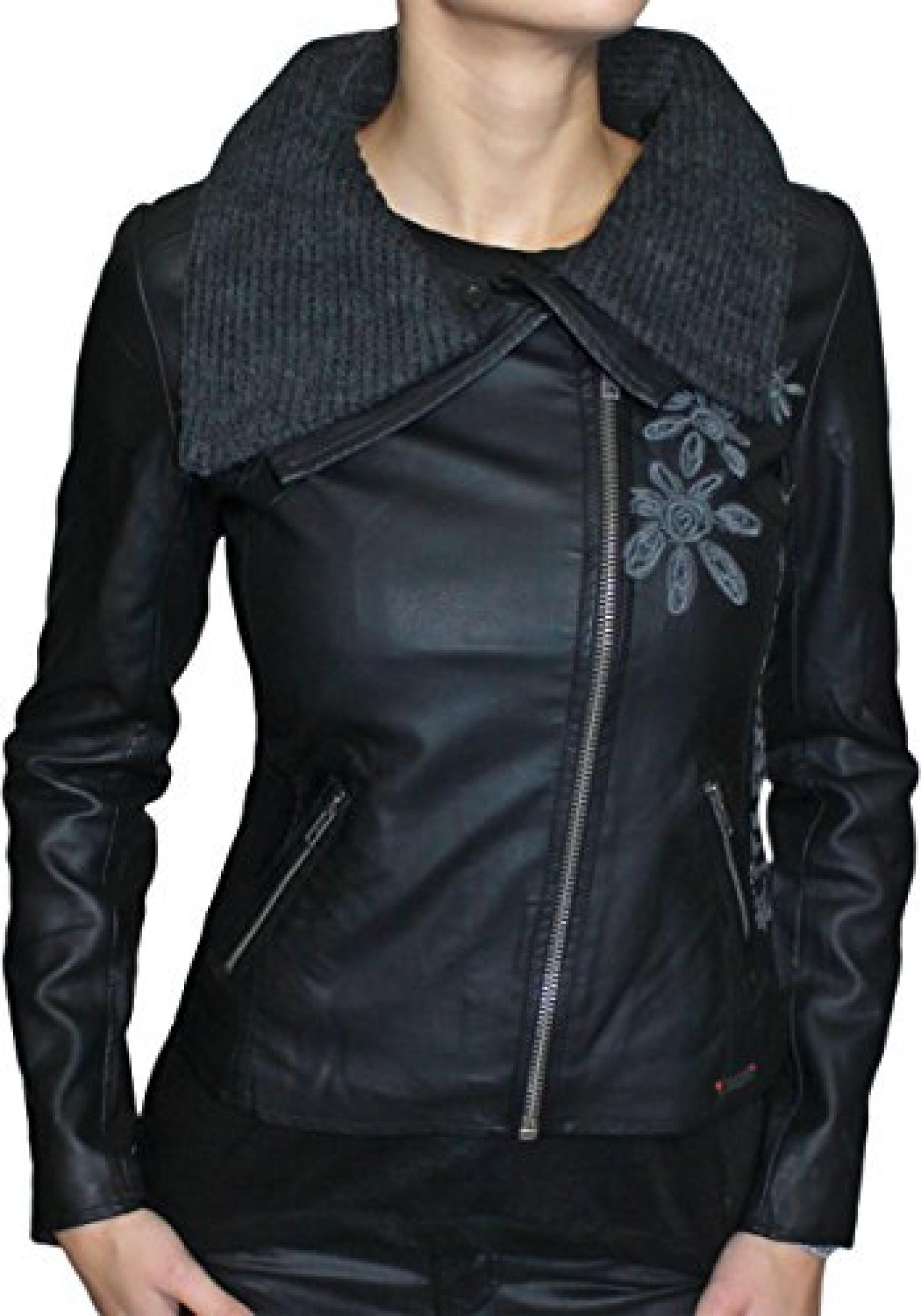 Desigual Jacke Pekin Schwarz Gr. 44 Desigual Jacke Pekin Schwarz Gr. 44