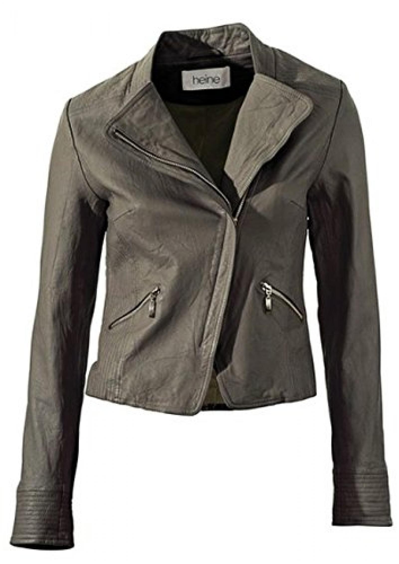 heine Damen Lammnappa Lederjacke Gr. 38 