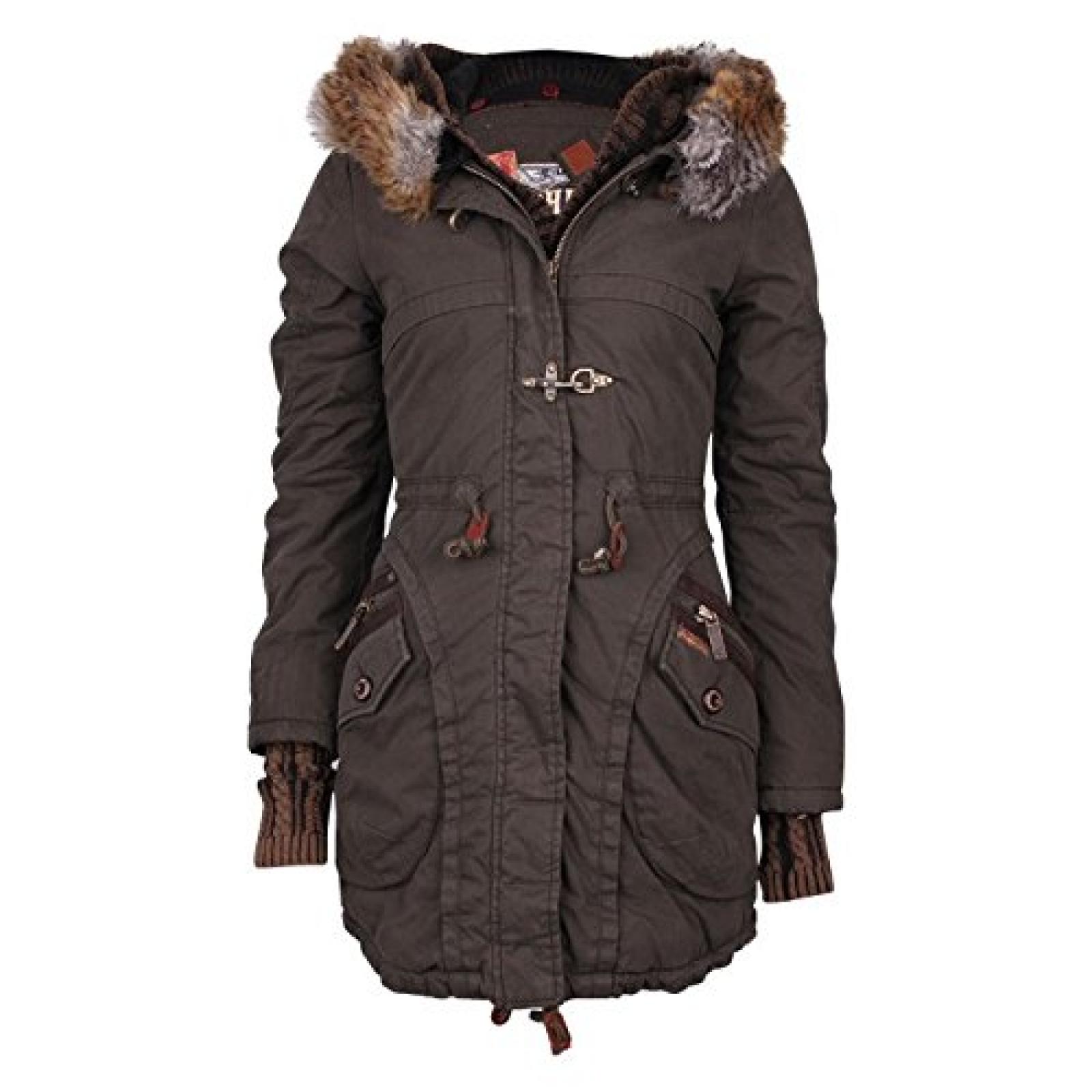 Khujo Jacke Grace with Inner Jkt Olive Khujo Jacke Grace with Inner Jkt Olive