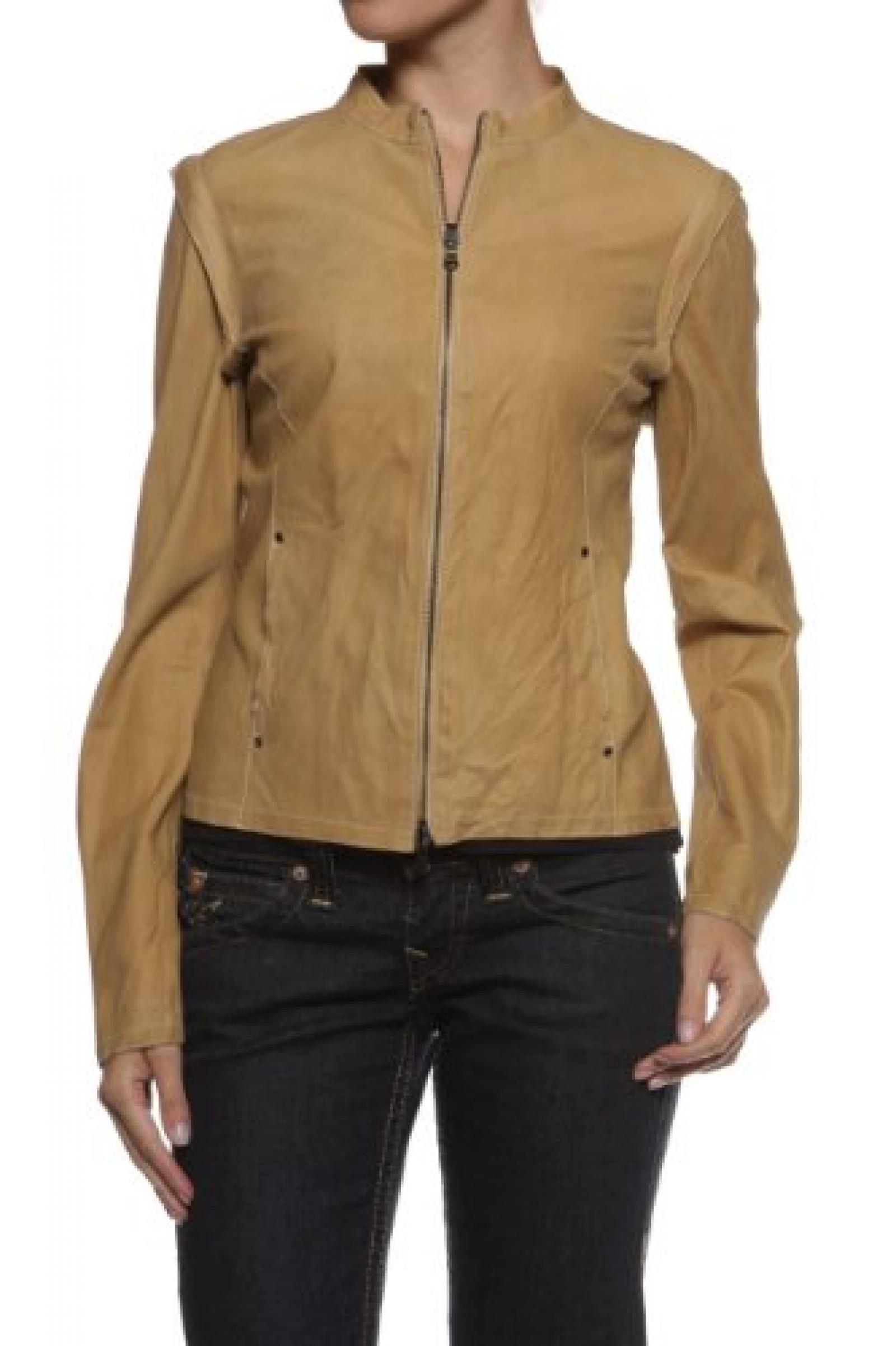 Cristiano di Thiene Lederjacke LORITA, Farbe: Hellbraun 