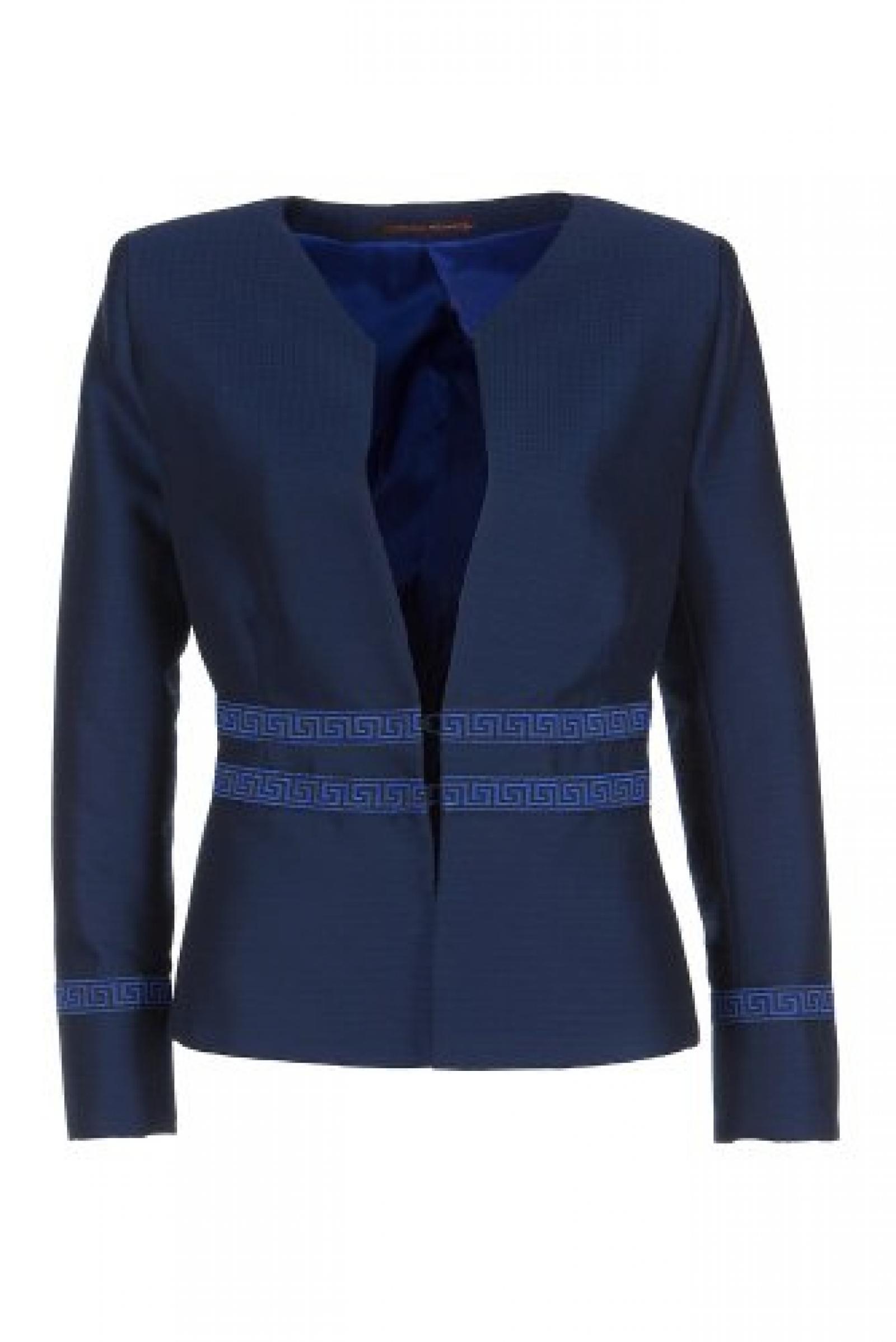 Svitlana Cherner Jacke - Dunkelblau Gr&ouml;&szlig;e 38 