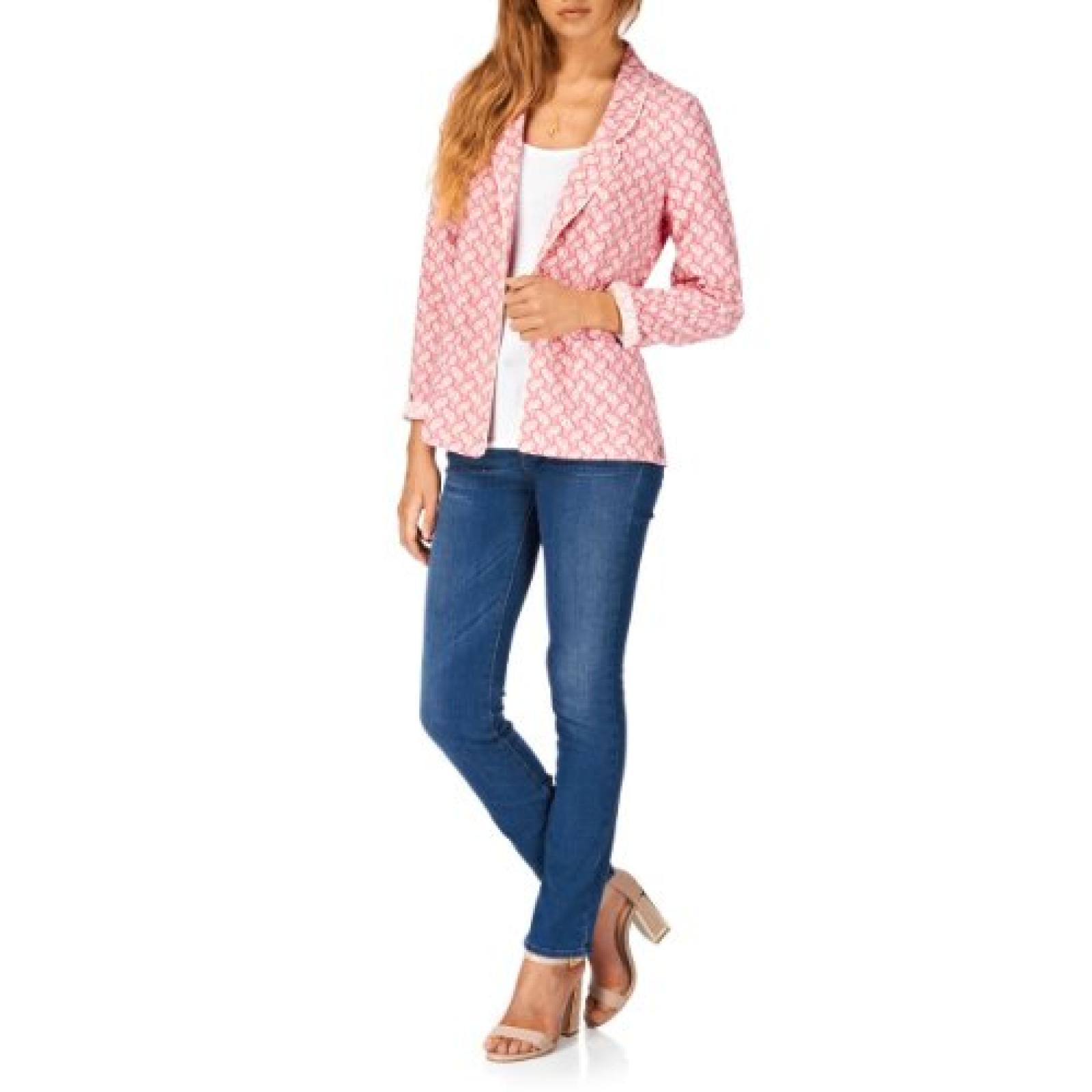 Maison Scotch Coral Inspired Prints Jacket - Combo D Maison Scotch Coral Inspired Prints Jacket - Combo D