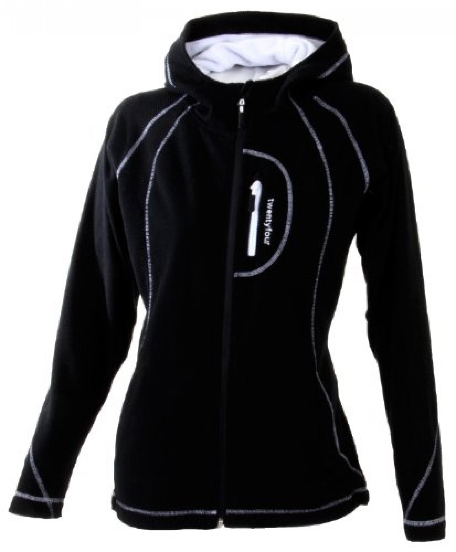 Twentyfour Damen Fleece Kapuzen Jacke Chamonix - Fleece Jacke mit Kapuze Twentyfour Damen Fleece Kapuzen Jacke Chamonix - Fleece Jacke mit Kapuze