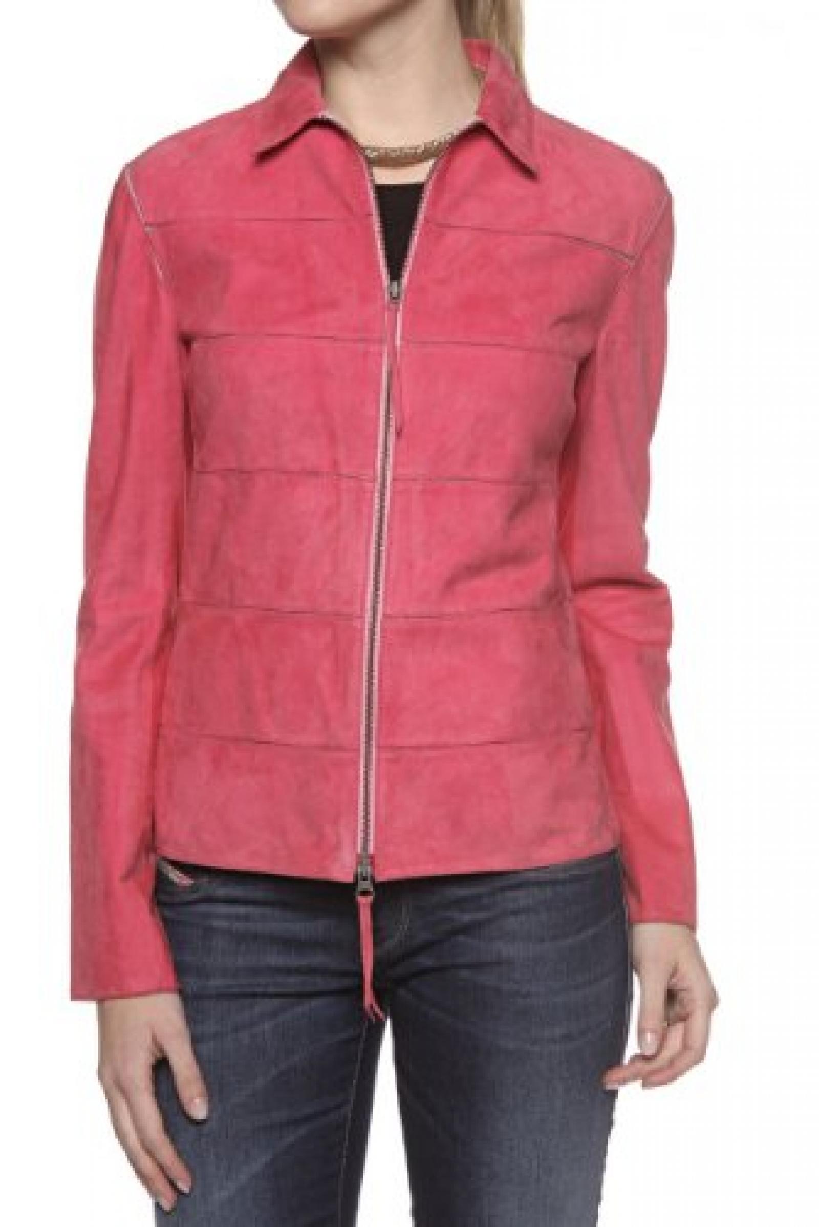 Cristiano di Thiene Collezione Lederjacke BETA, Farbe: Fuchsia Cristiano di Thiene Collezione Lederjacke BETA, Farbe: Fuchsia