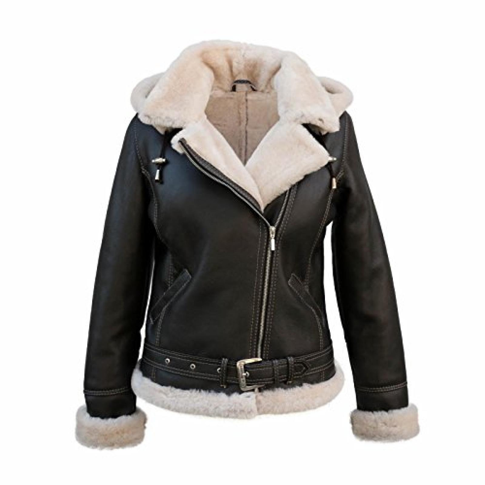 Lammfelljacke Jessy espresso Lammfelljacke Jessy espresso