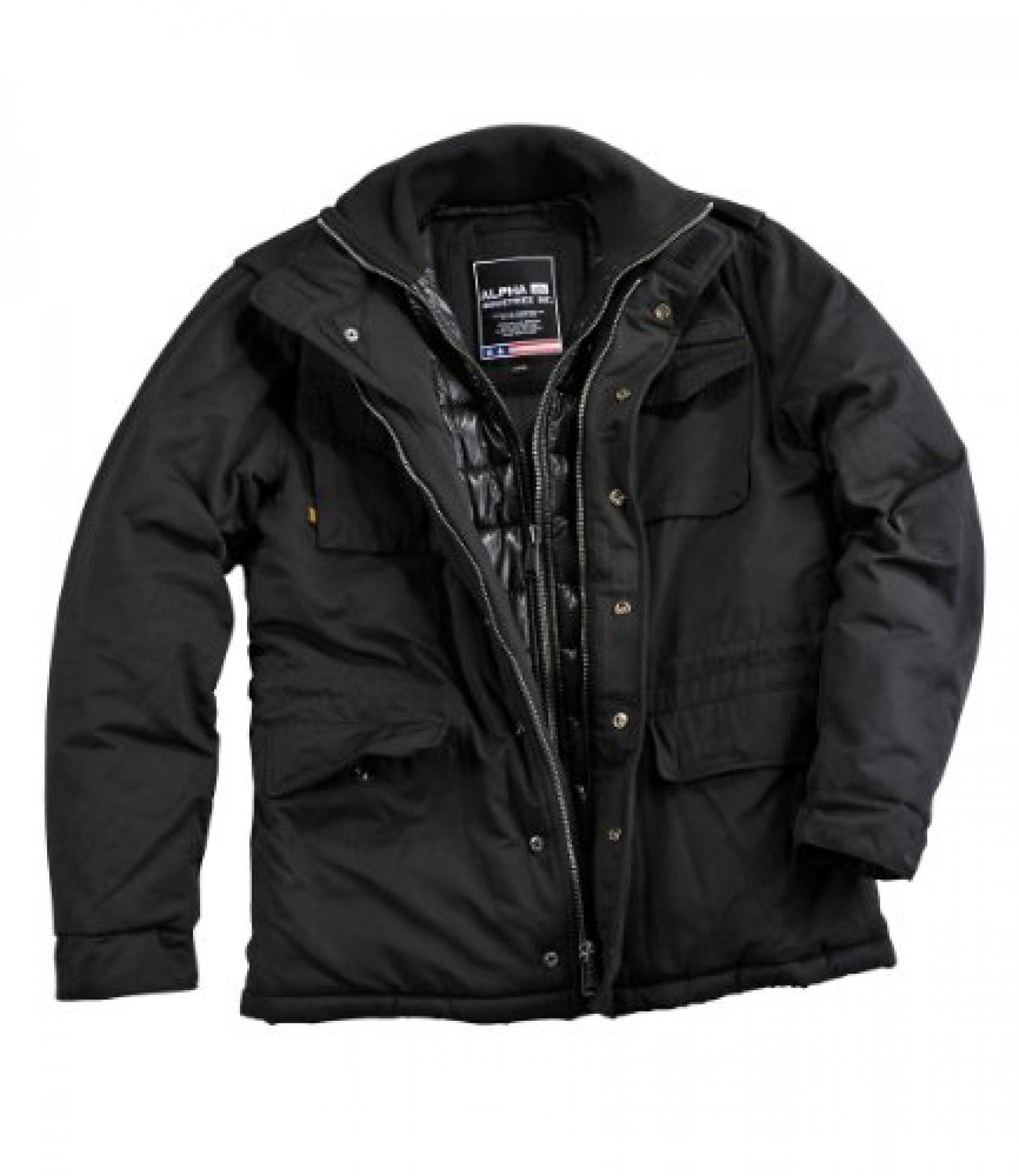 Alpha Industries Forrester Winterjacke Black Alpha Industries Forrester Winterjacke Black