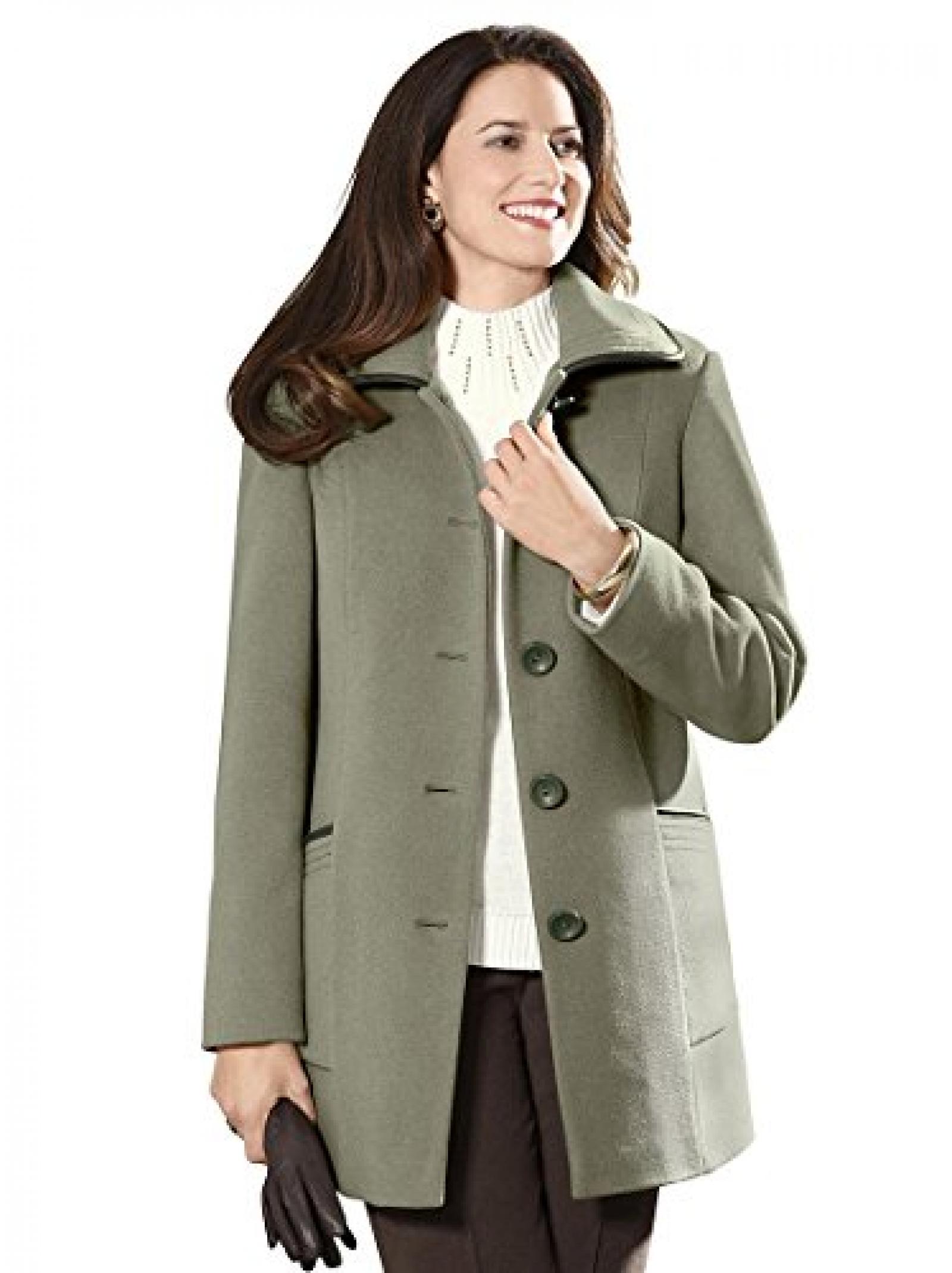 Damen-Woll-Jacke - gr&uuml;n - Witt Weiden - 110670 