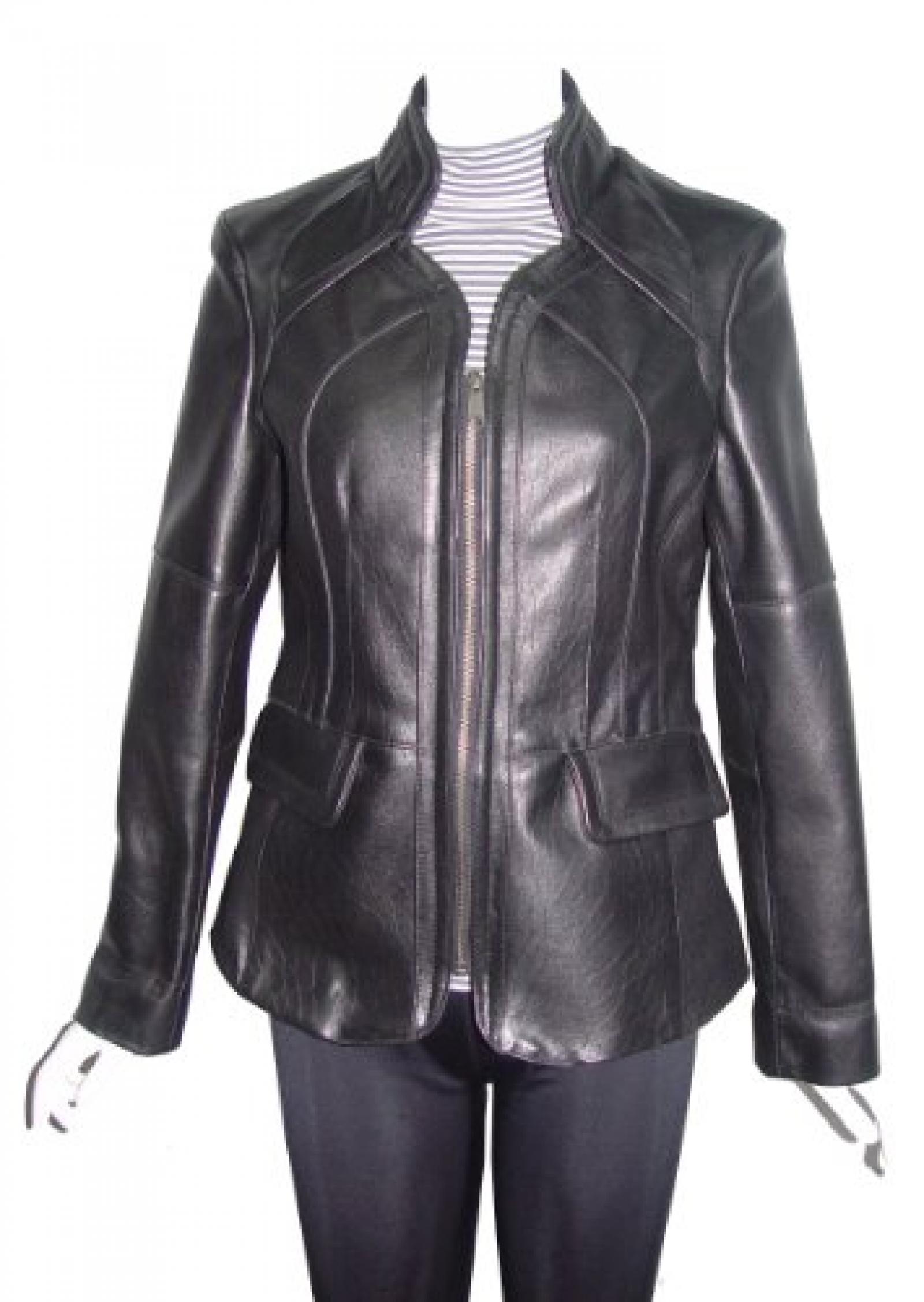 Paccilo Women PLUS SIZE 4153 Leather Moto Jacket Open Bottom Zip Front Paccilo Women PLUS SIZE 4153 Leather Moto Jacket Open Bottom Zip Front