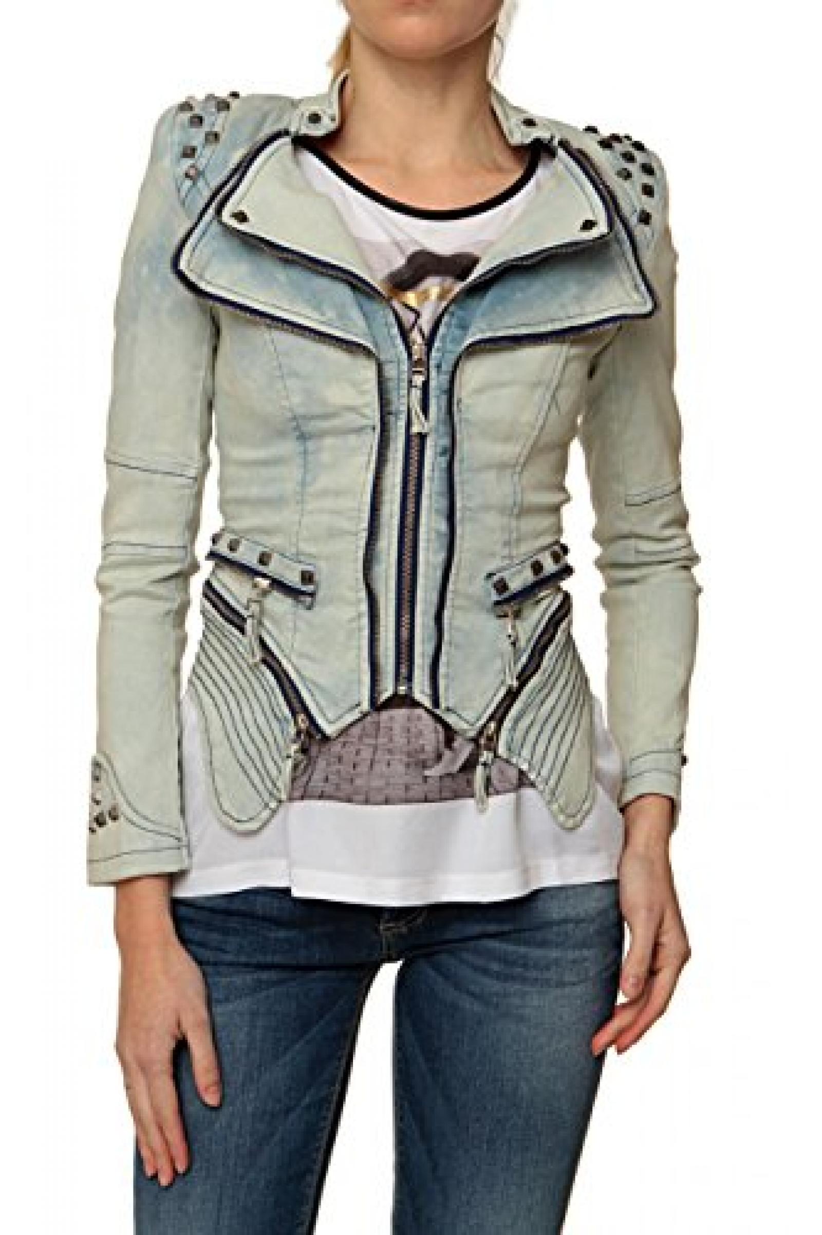 Blaze Damen Jacke Jeansjacke , Farbe: Hellblau Blaze Damen Jacke Jeansjacke , Farbe: Hellblau