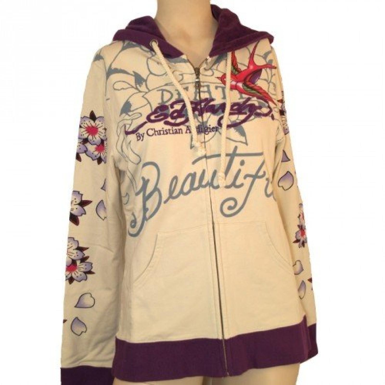 Ed Hardy Sweat-Jacke Love and Roses (A9YHFTGP) 