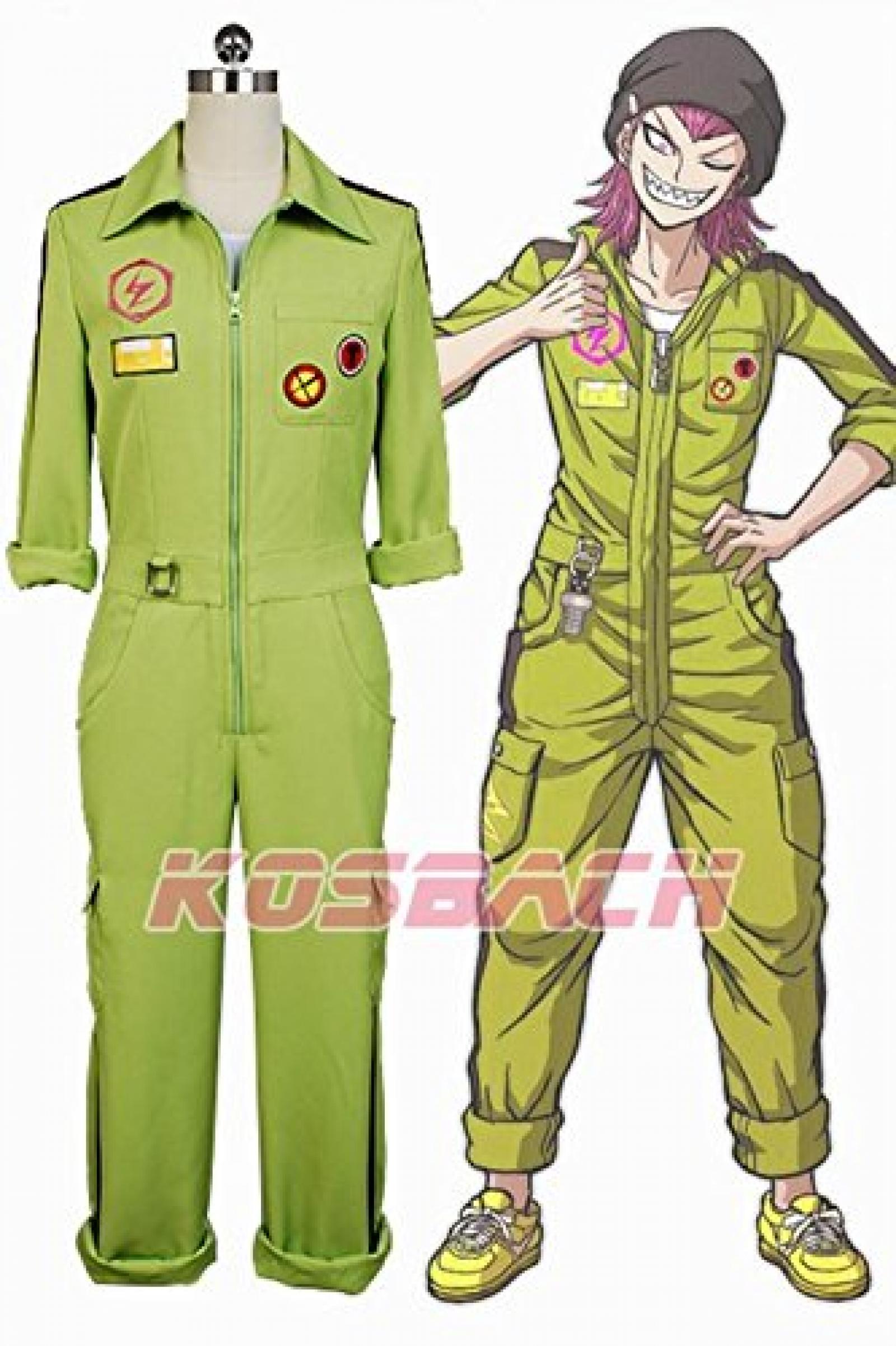 Super DanganRonpa Kazuichi Souda Cosplay Kostuem Super DanganRonpa Kazuichi Souda Cosplay Kostuem