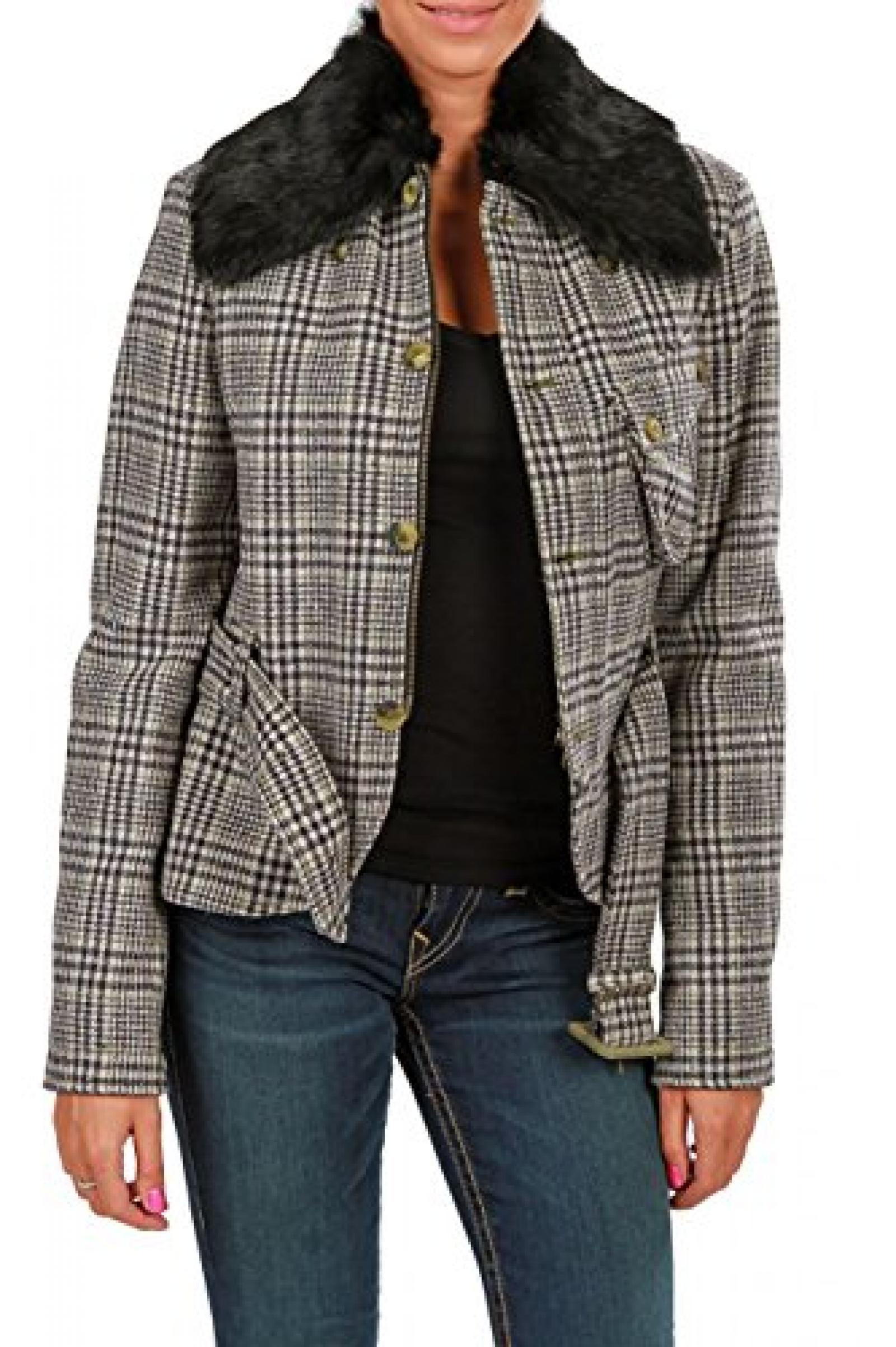 Belstaff Damen Jacke BURFORD BLOUSON , Farbe: Grau Belstaff Damen Jacke BURFORD BLOUSON , Farbe: Grau